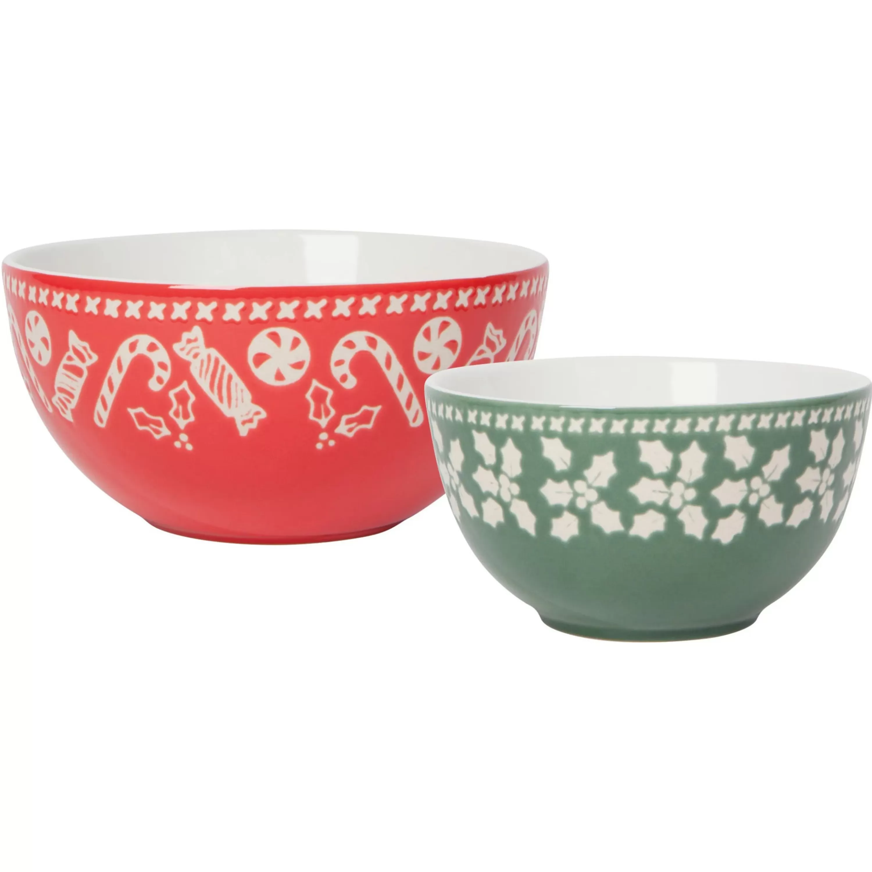 Danica Holly Jolly Candy Bowls Set Of 2