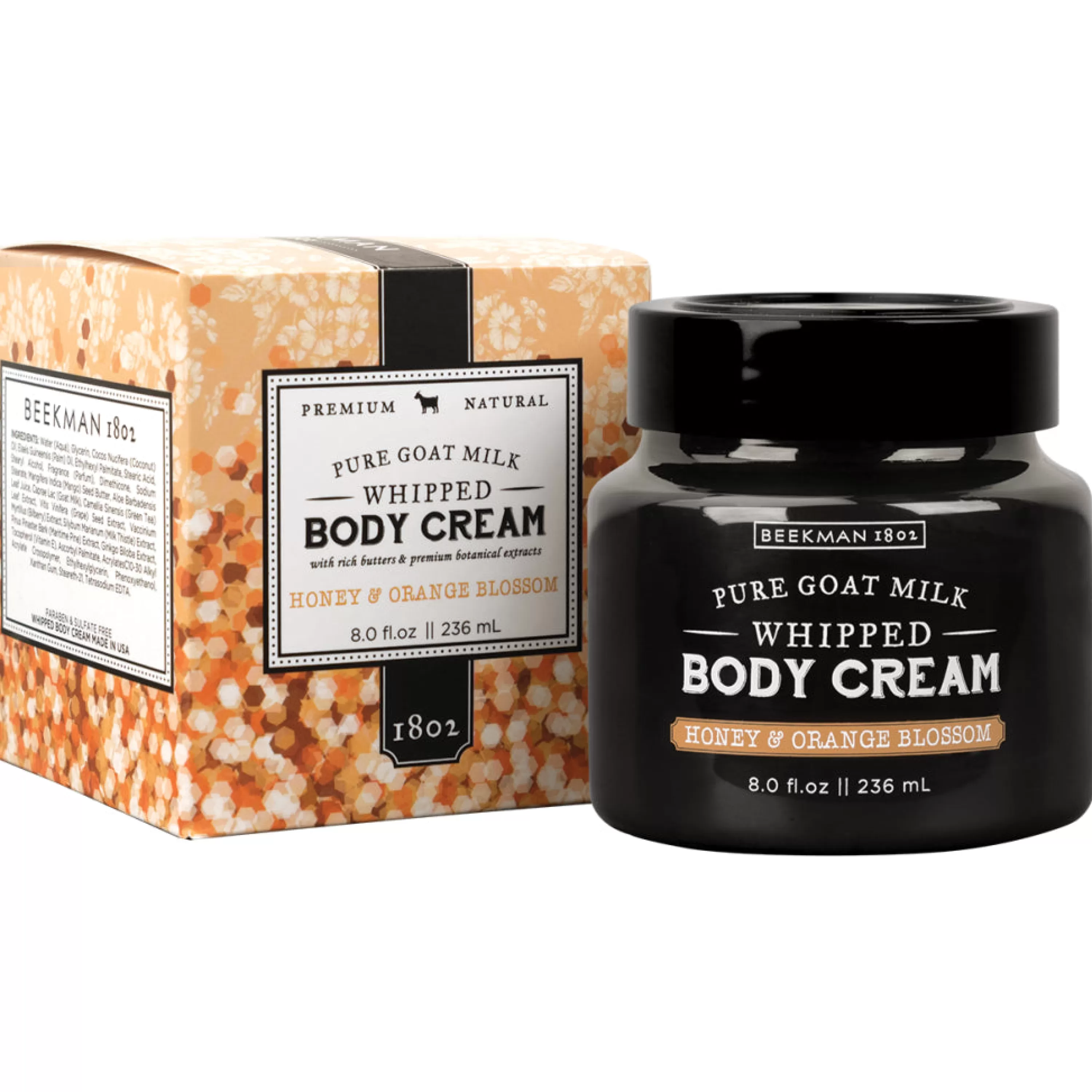 New Beekman 1802 Honey & Orange Blossom Whipped Body Cream