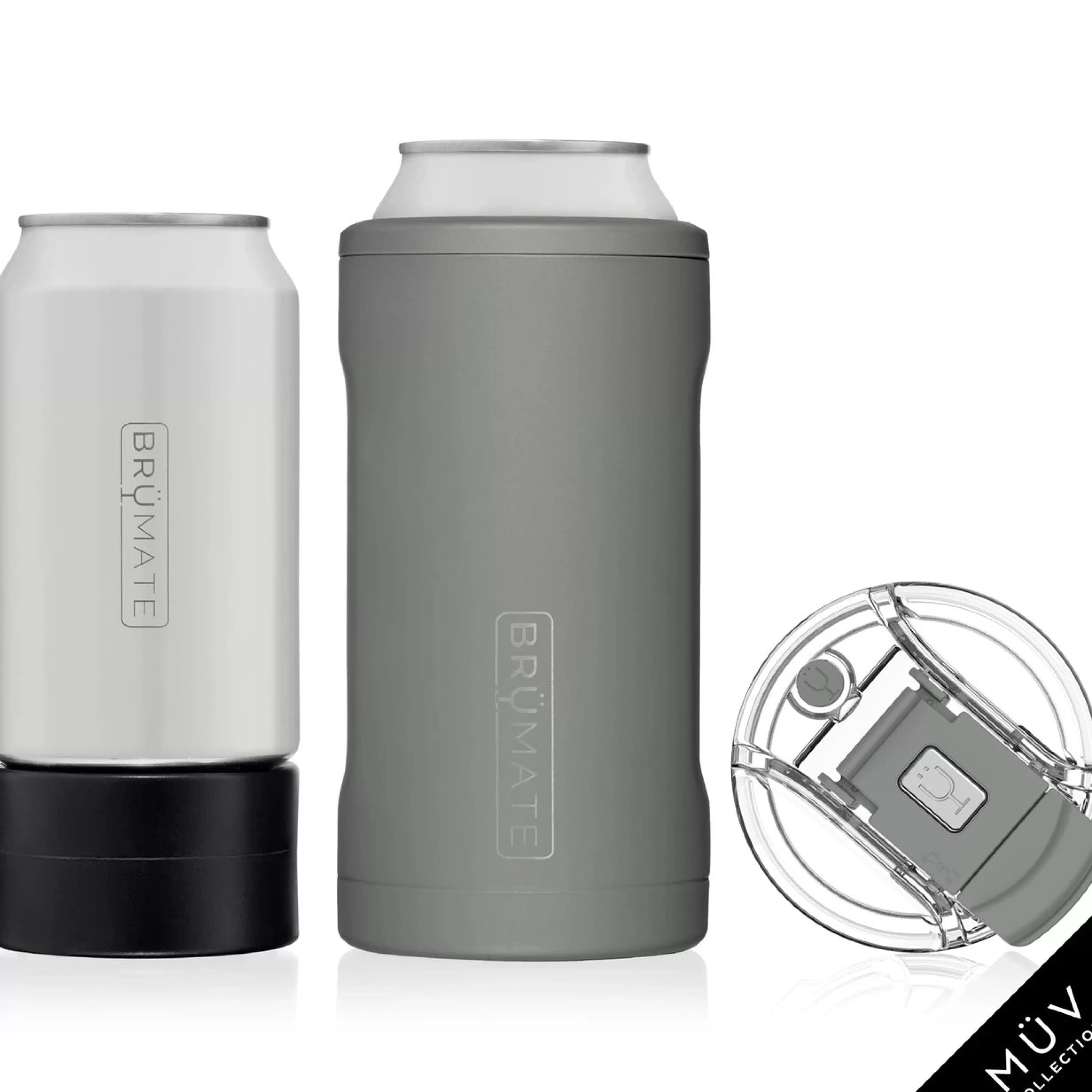 Cheap BrüMate Hopsulator Trio Matte Grey