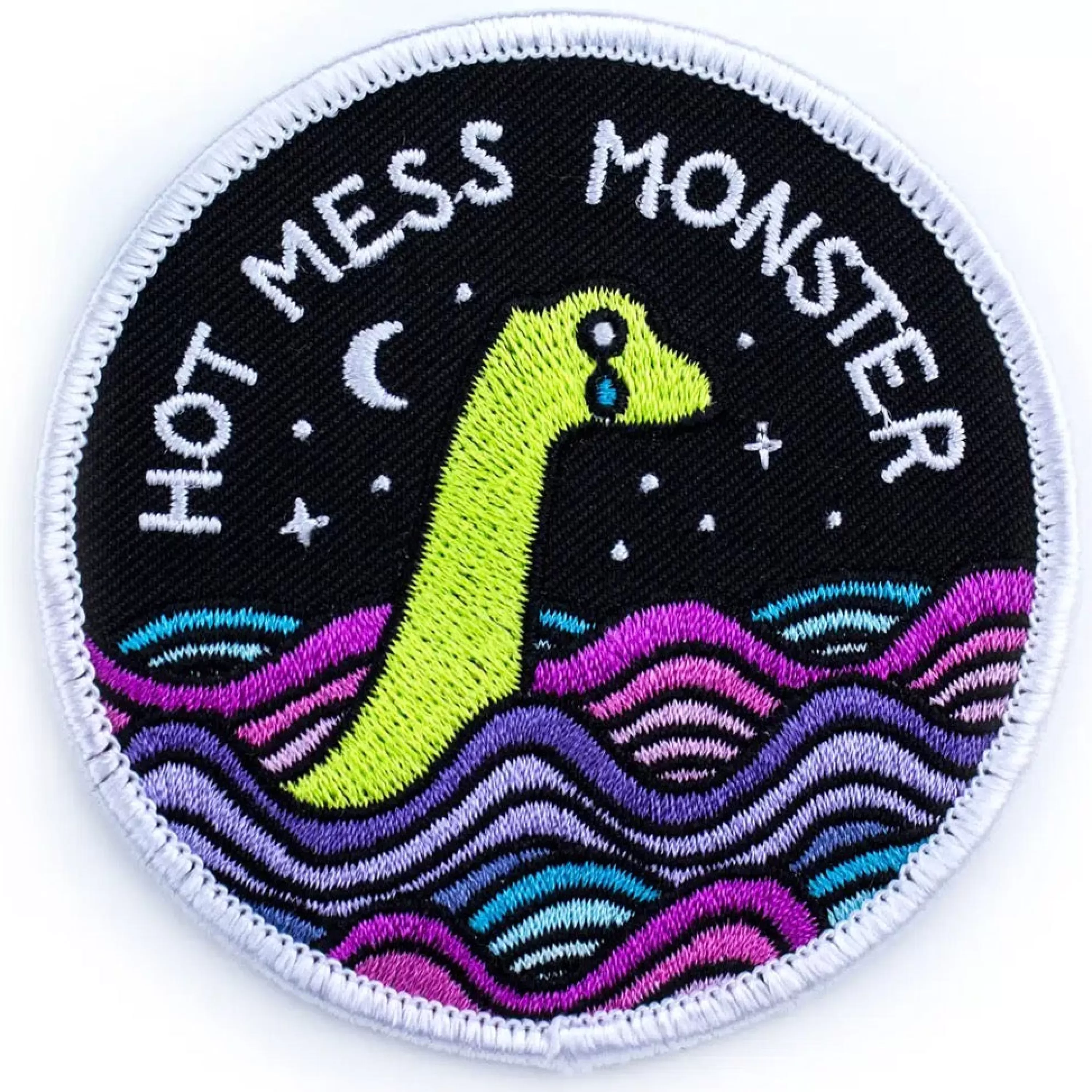 Sale Band of Weirdos Hot Mess Monster Patch