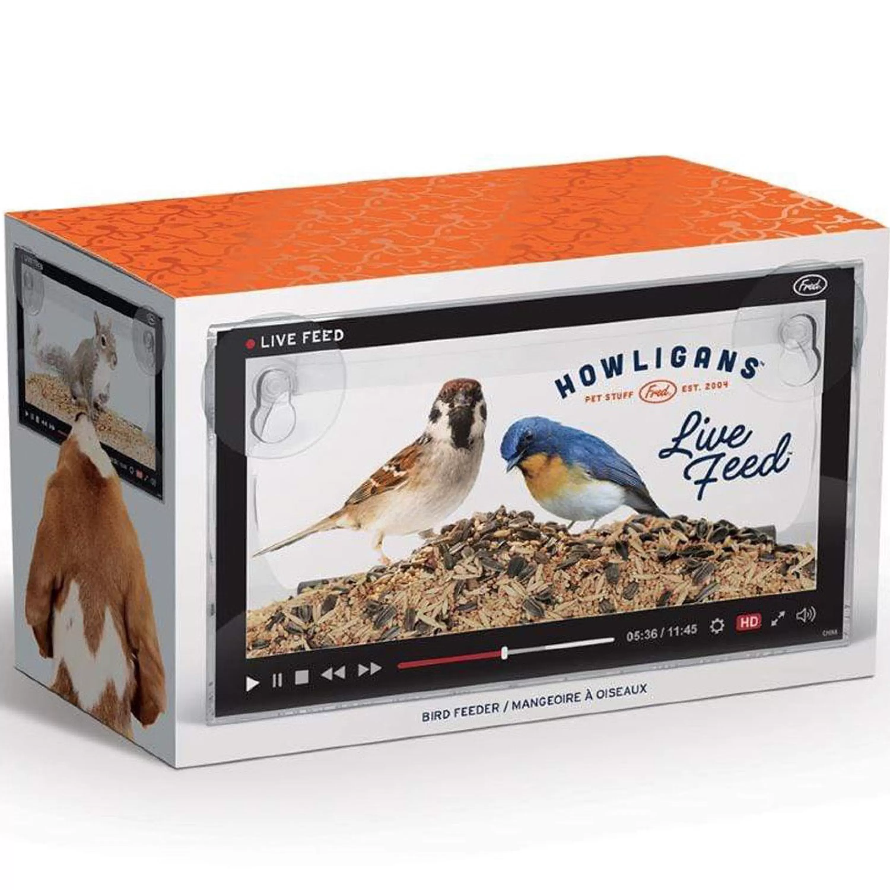 Shop Fred & Friends Howligans Live Feed Bird Feeder