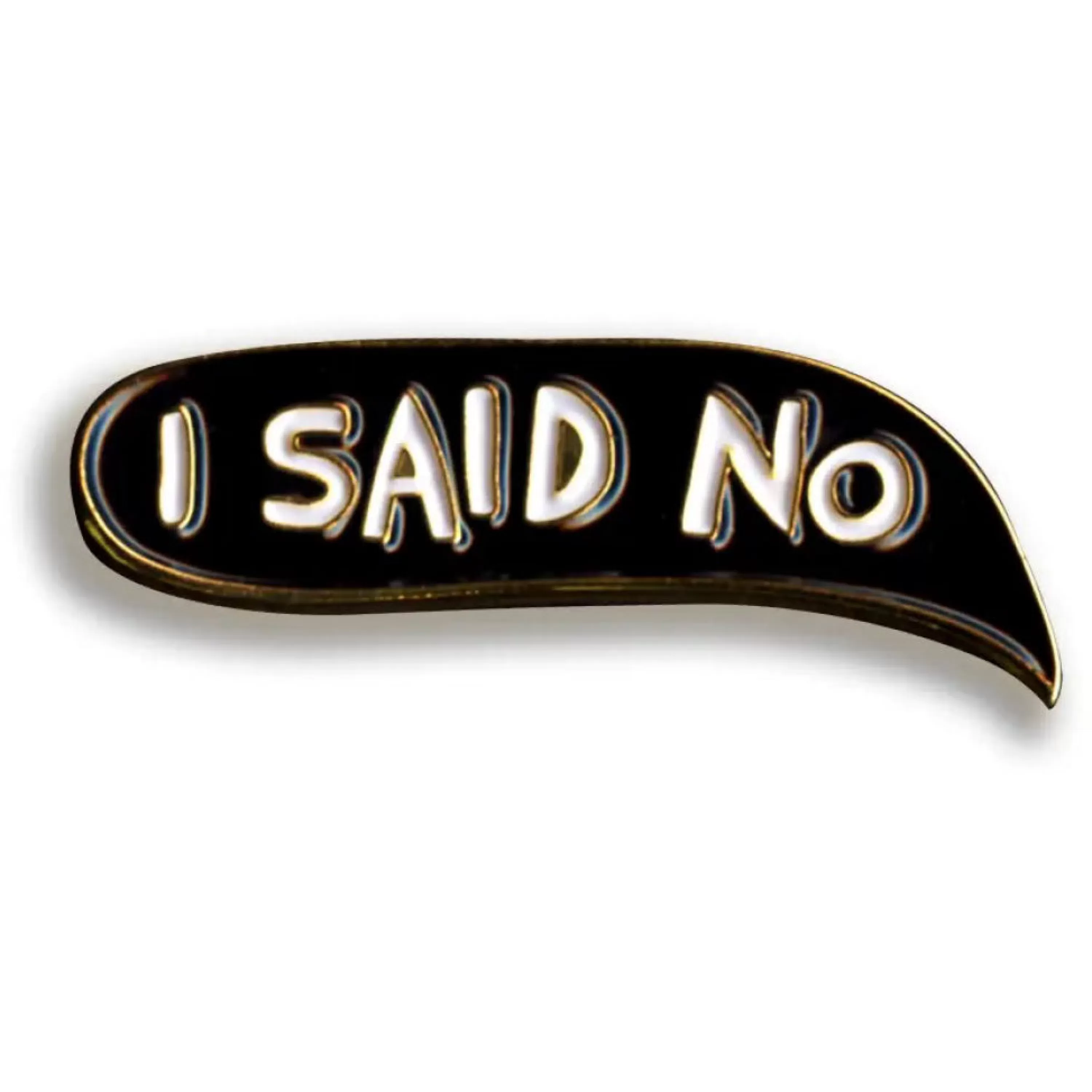 New The Mincing Mockingbird I Said No Bubble Pin