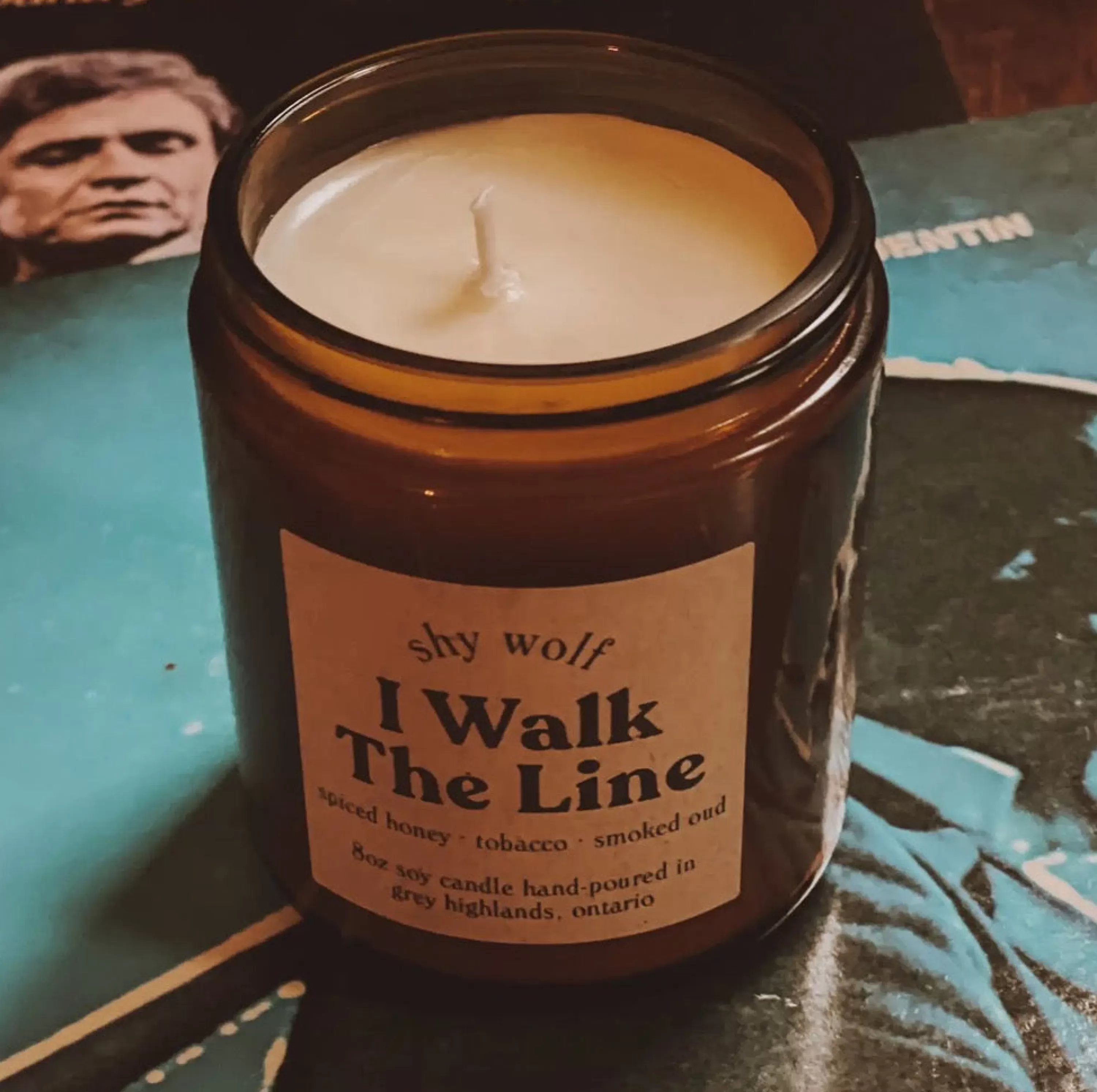 Shop Shy Wolf Candles I Walk The Line Candle Soy Wax Candle