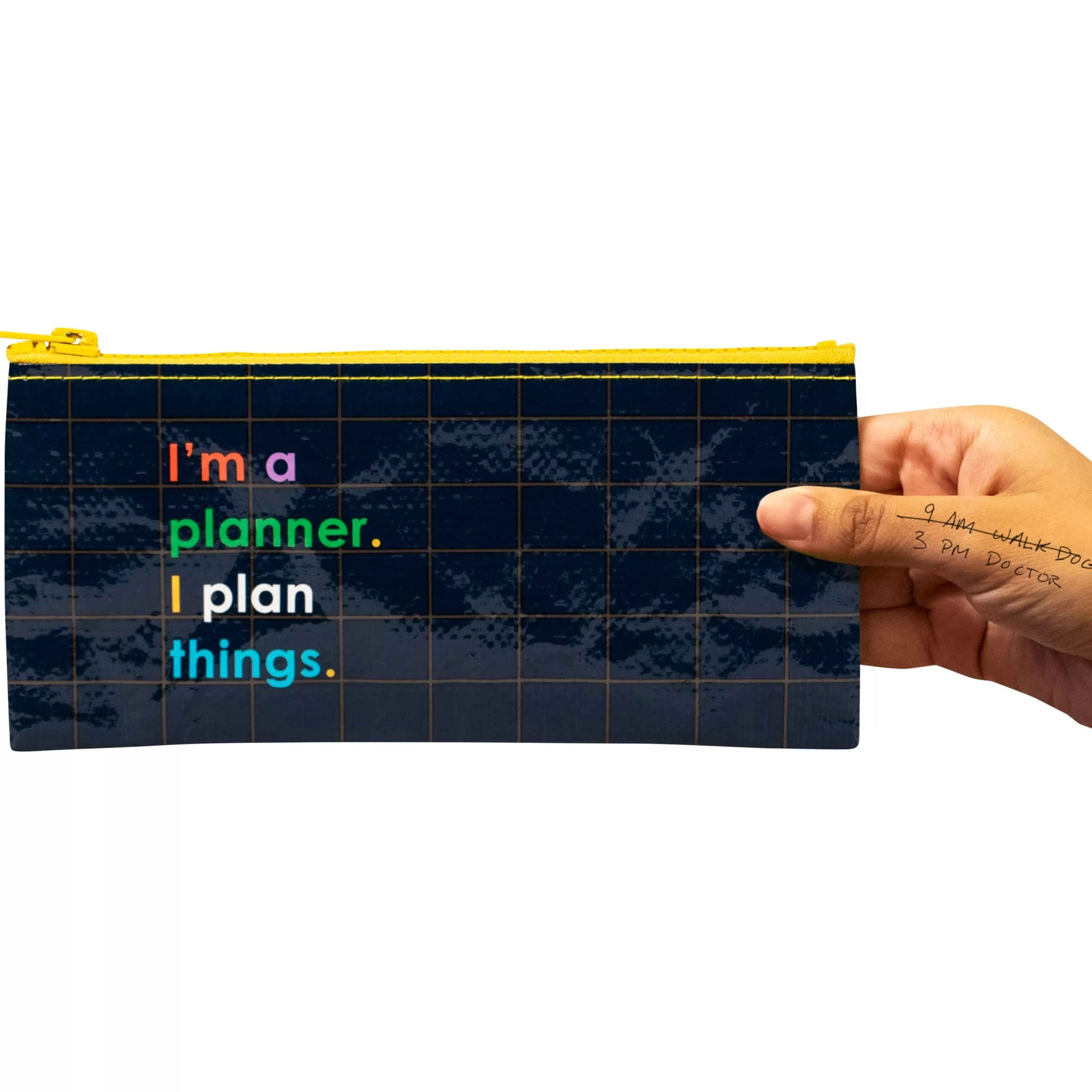 Cheap Blue Q I'M A Planner Pencil Case