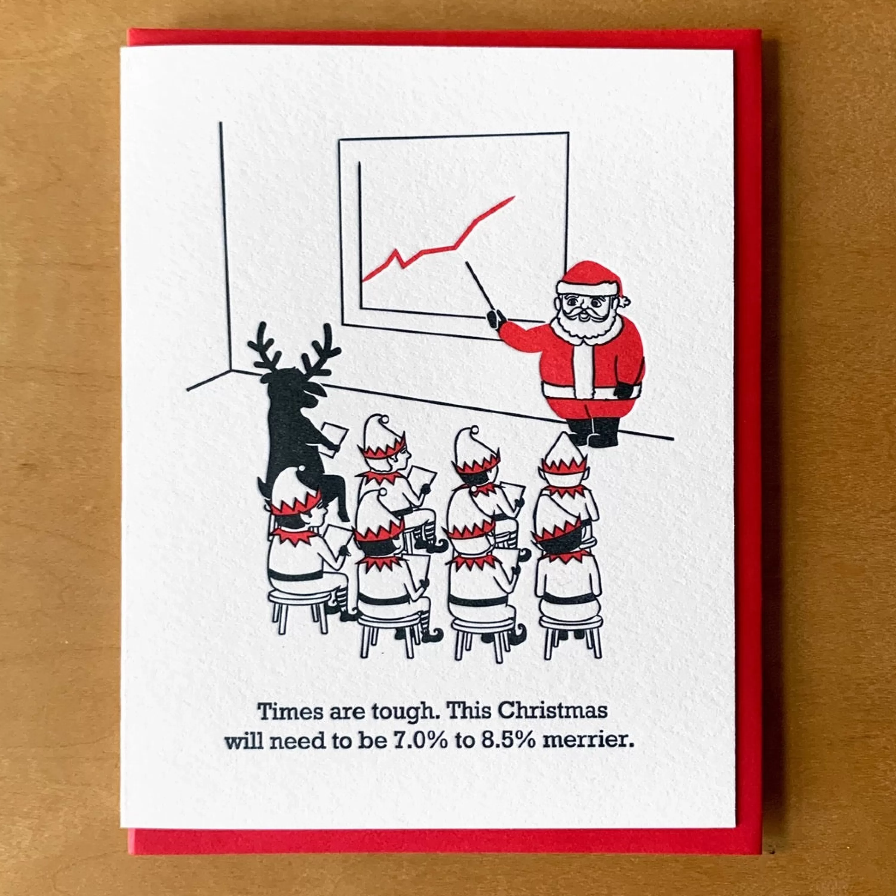 McBitterson's Inflation Santa Card