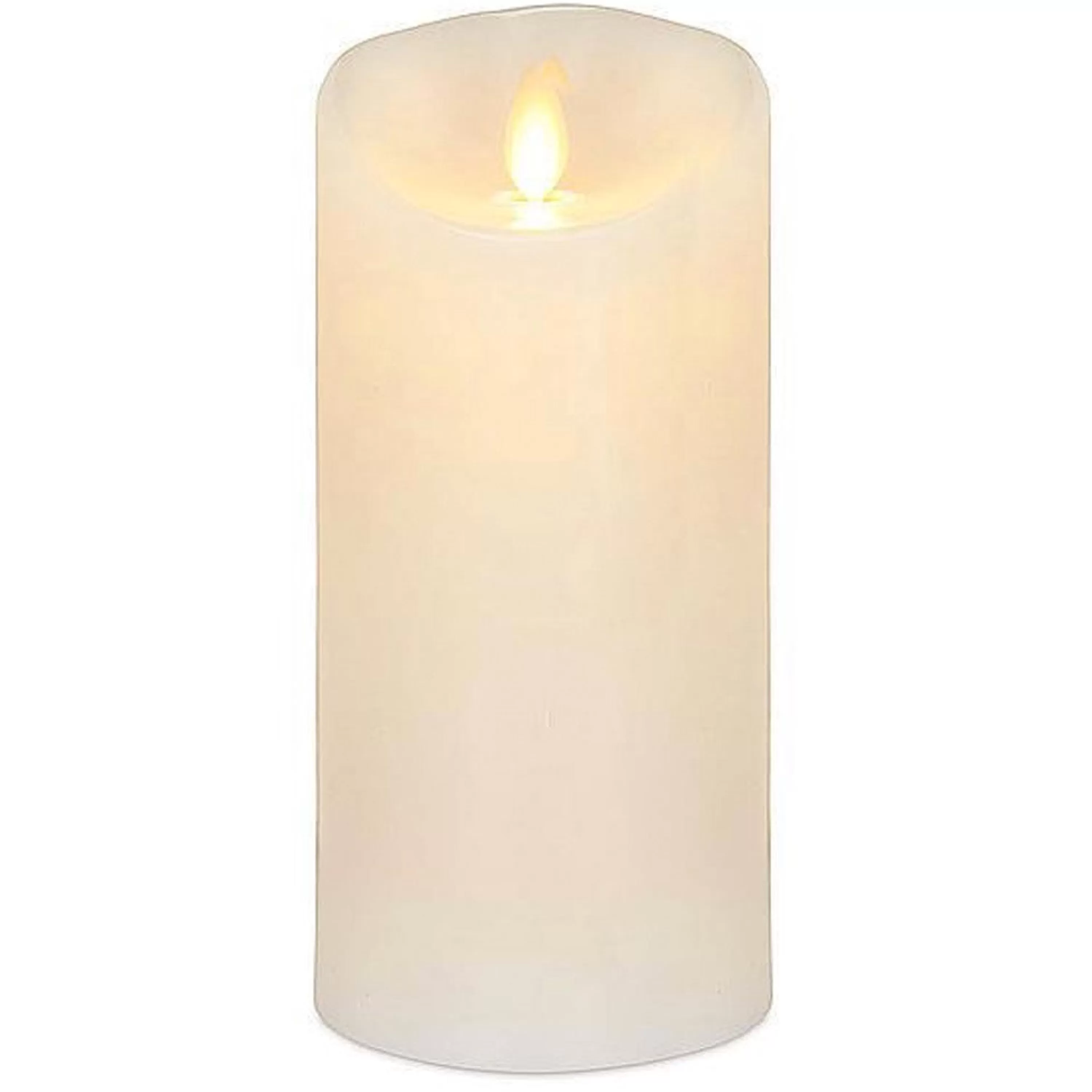 Best Abbott Collection Ivory Reallite Candle Large 3 X 6.5 Inch