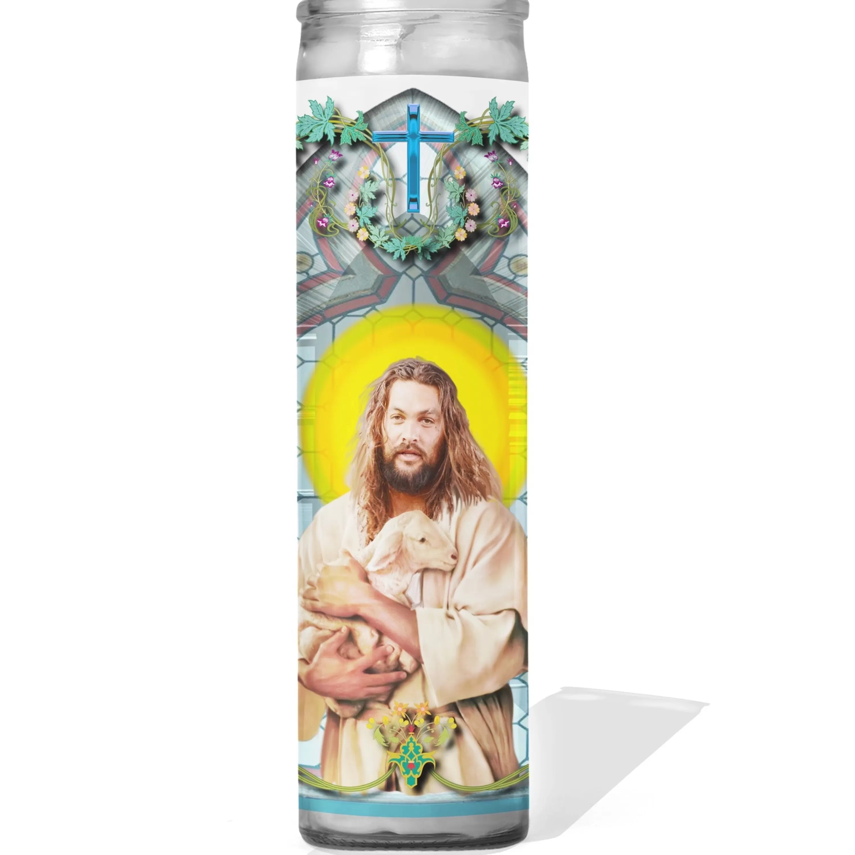 Shop Calm Down Caren Jason Momoa Celebrity Prayer Candle