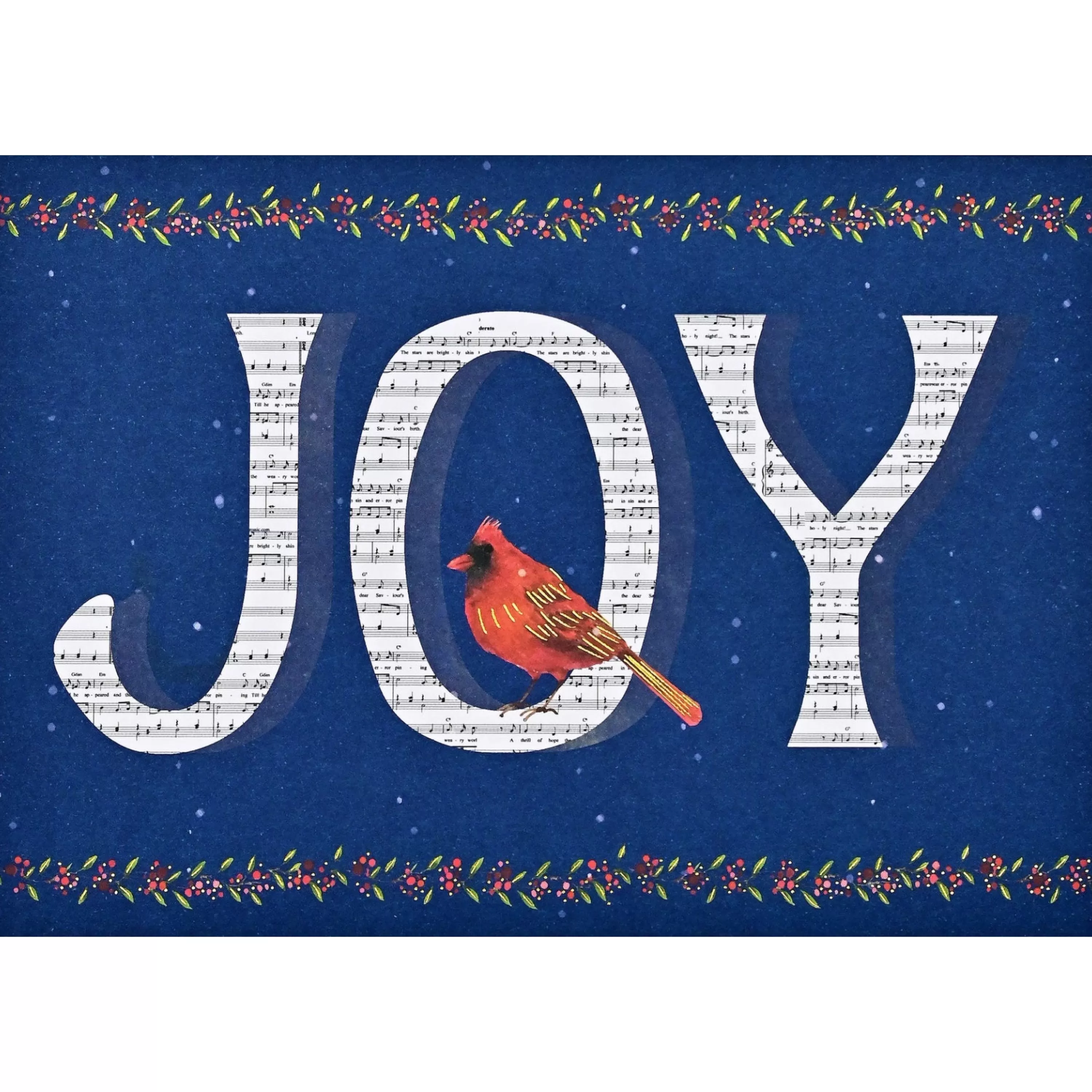 Peter Pauper Press Joyful Cardinal Boxed Christmas Cards