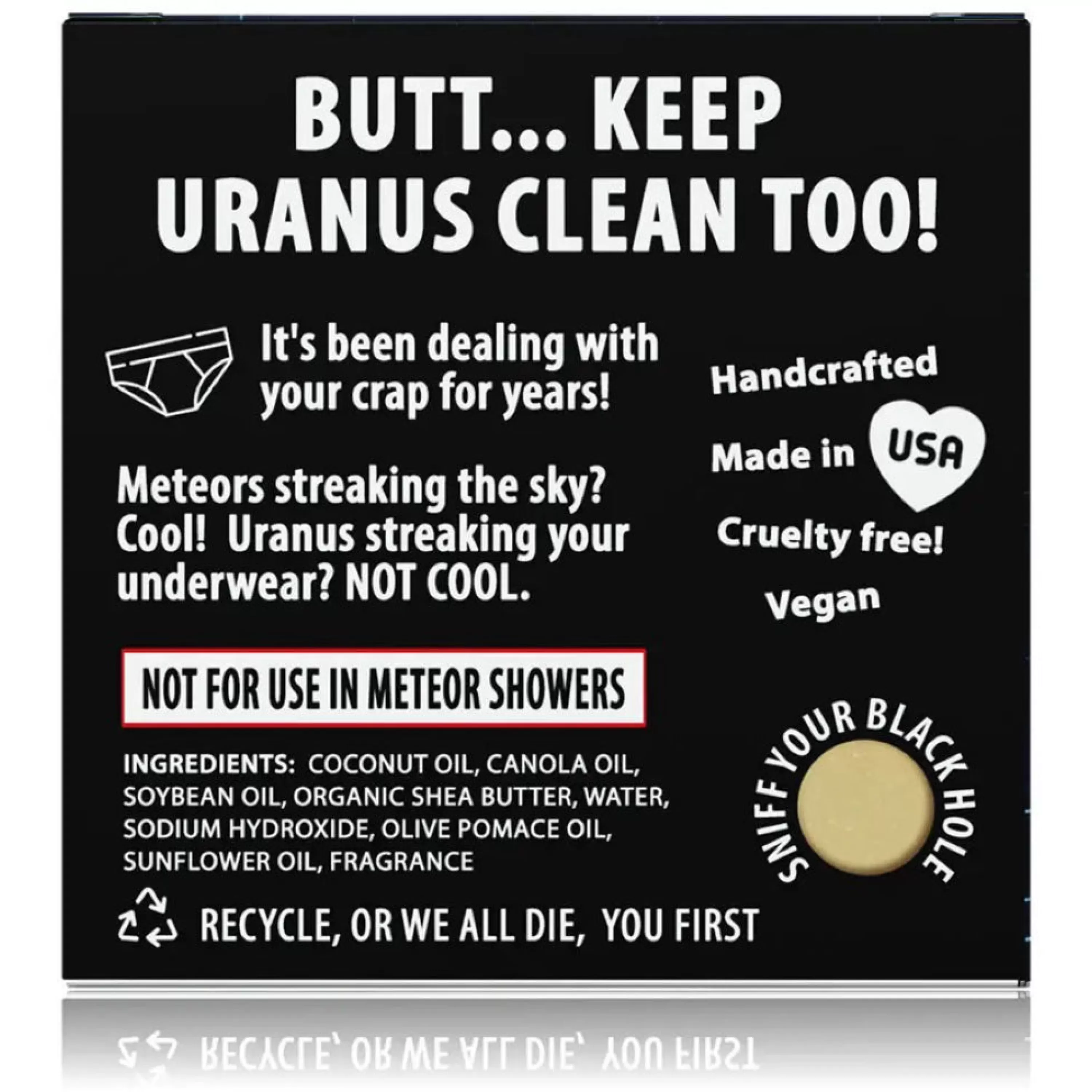 Hot Totally Cheesy Keep Earth Clean. It Isn'T Uranus Soap