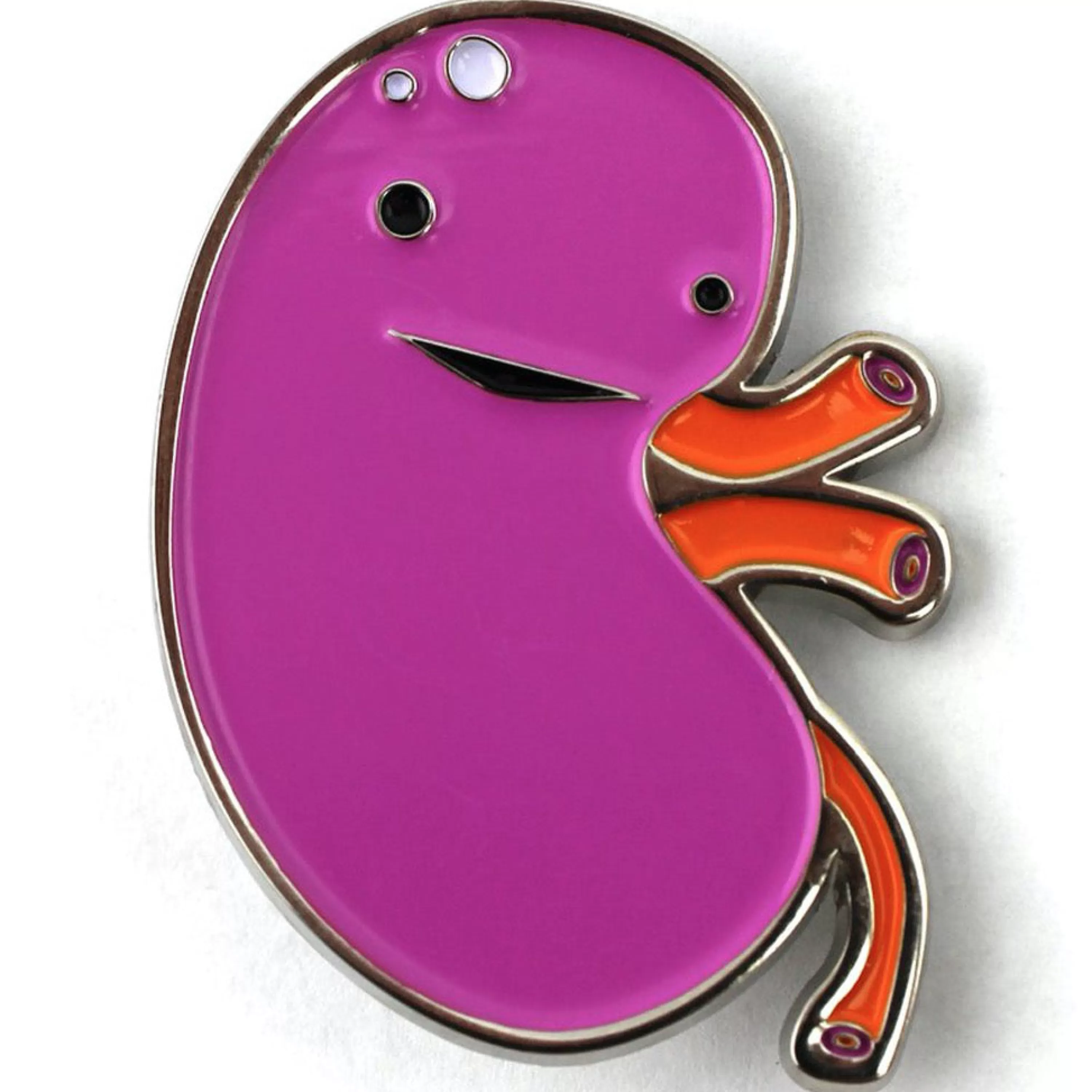 Sale I Heart Guts Kidney Enamel Lapel Pin