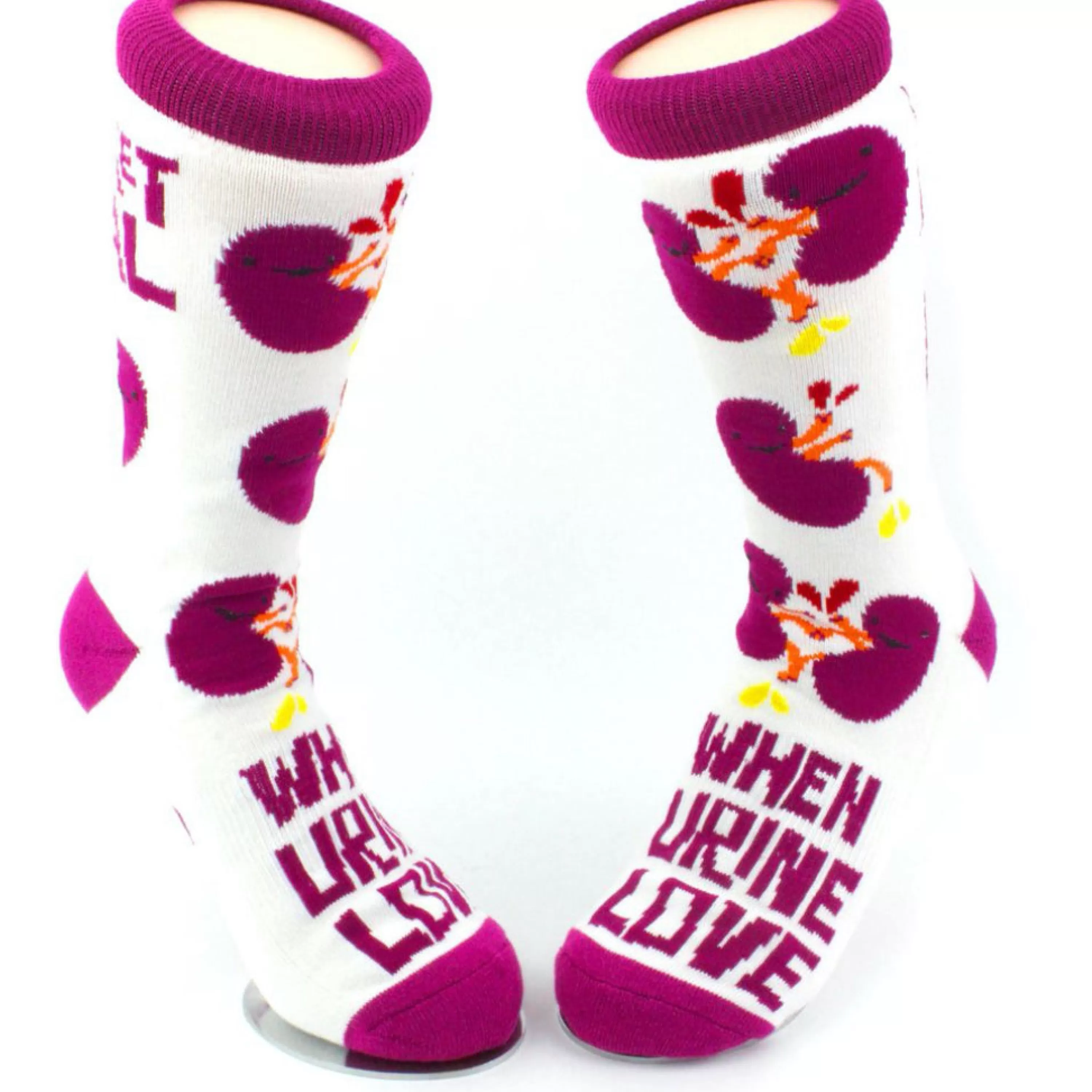 Clearance I Heart Guts Kidney Socks