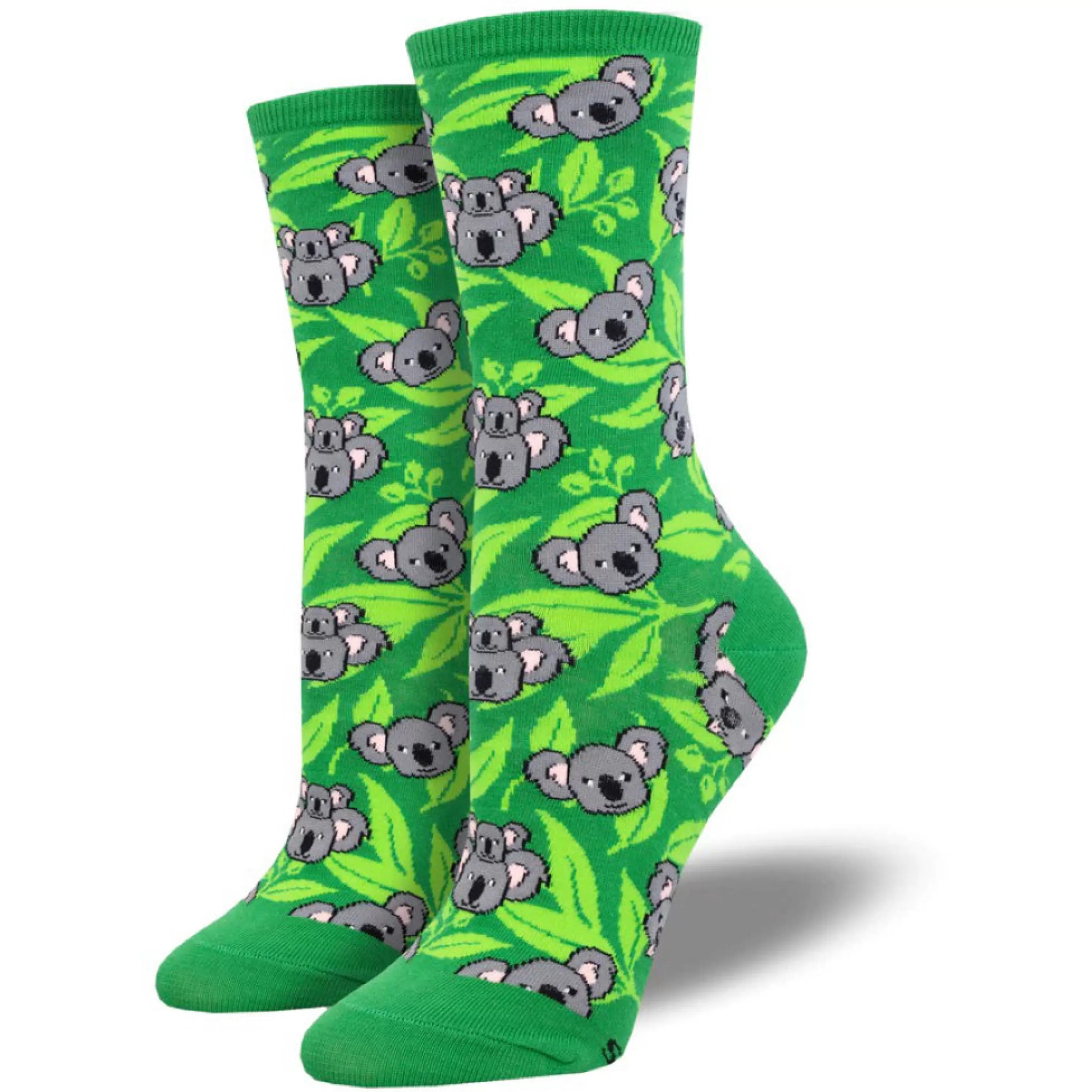 Store SockSmith Koala Face Socks Green