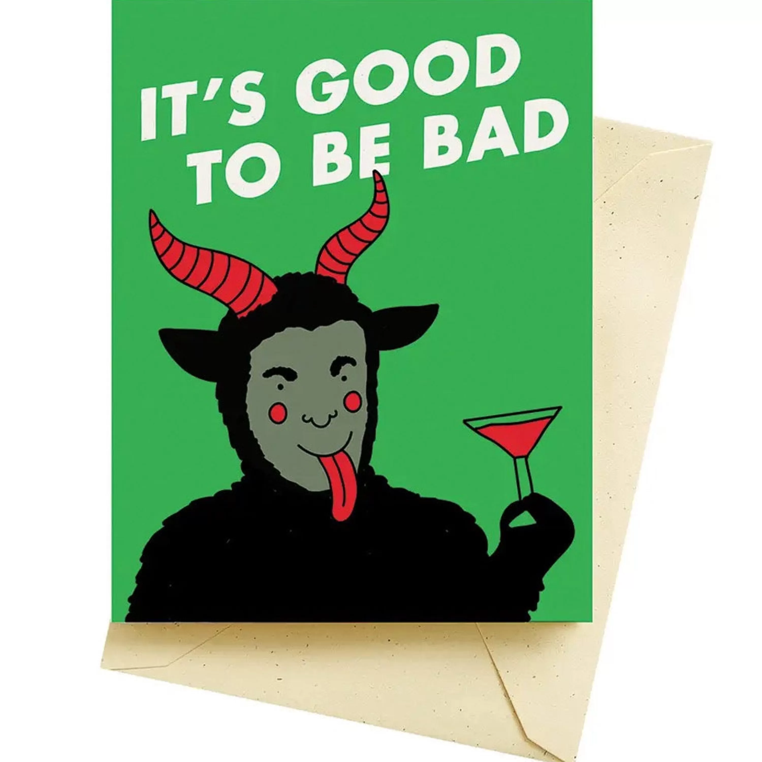 Seltzer Goods Krampus Holiday Card