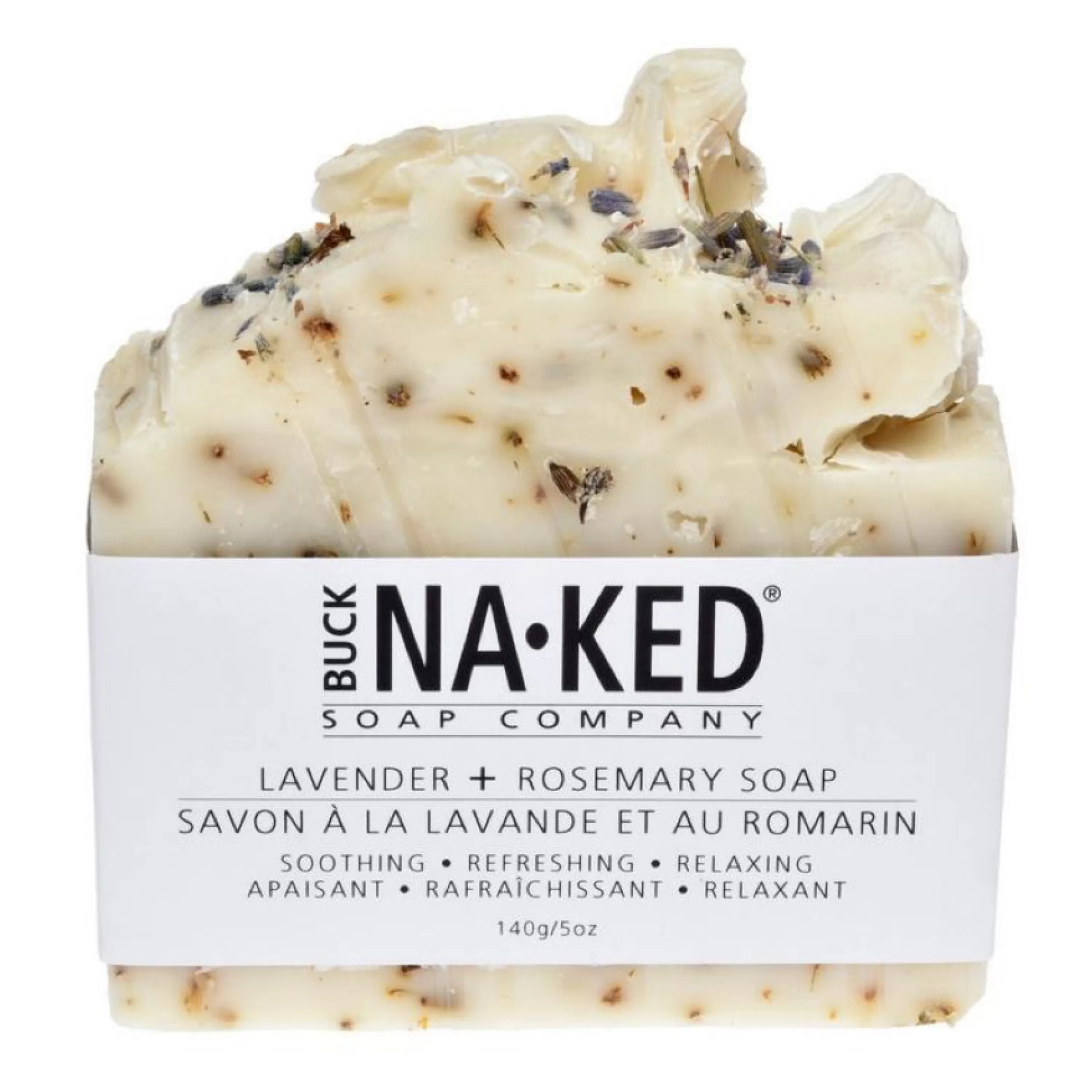 Fashion Buck Naked Soap Company Lavender & Rosemary Soap