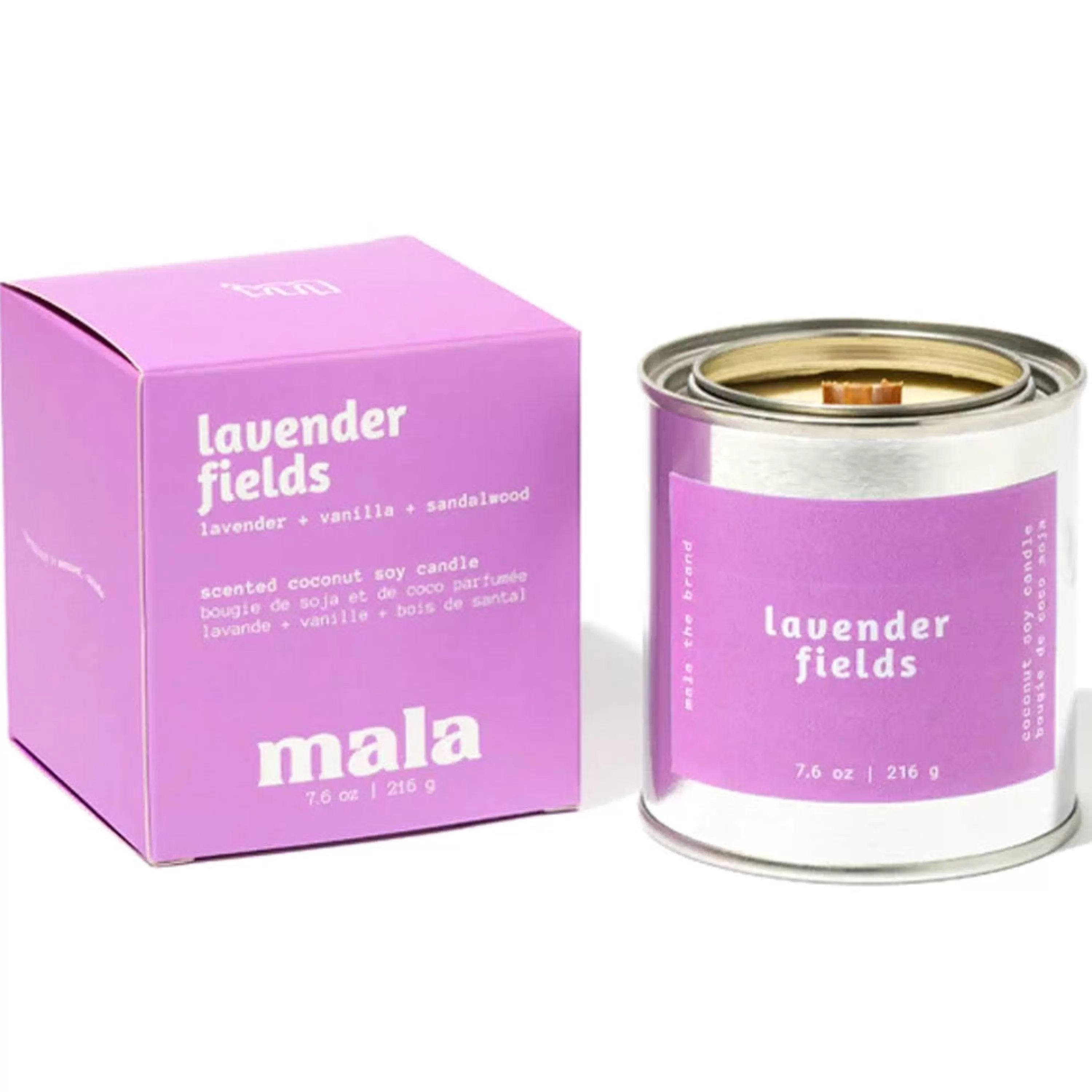 Clearance Mala The Brand Lavender Fields Candle