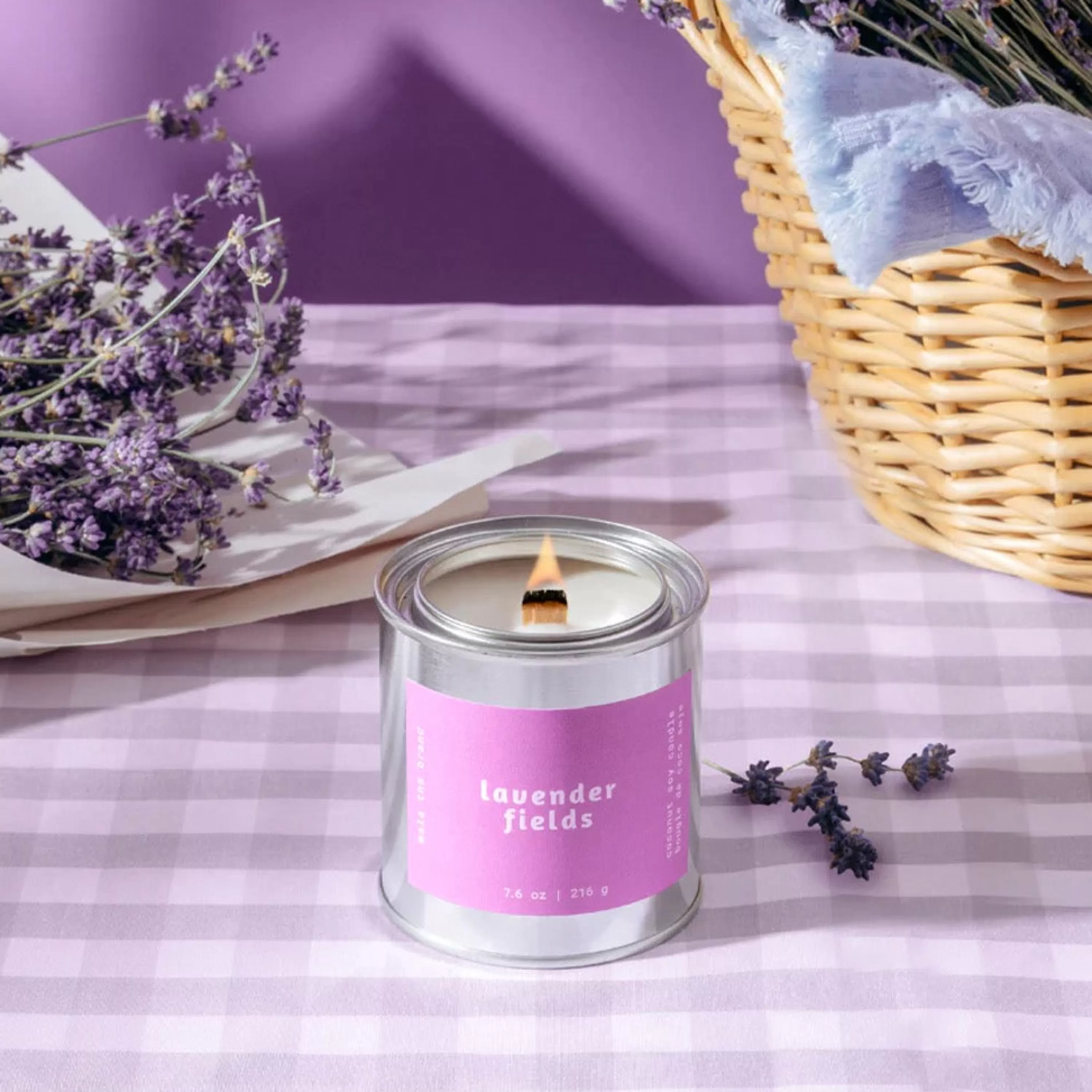 Clearance Mala The Brand Lavender Fields Candle