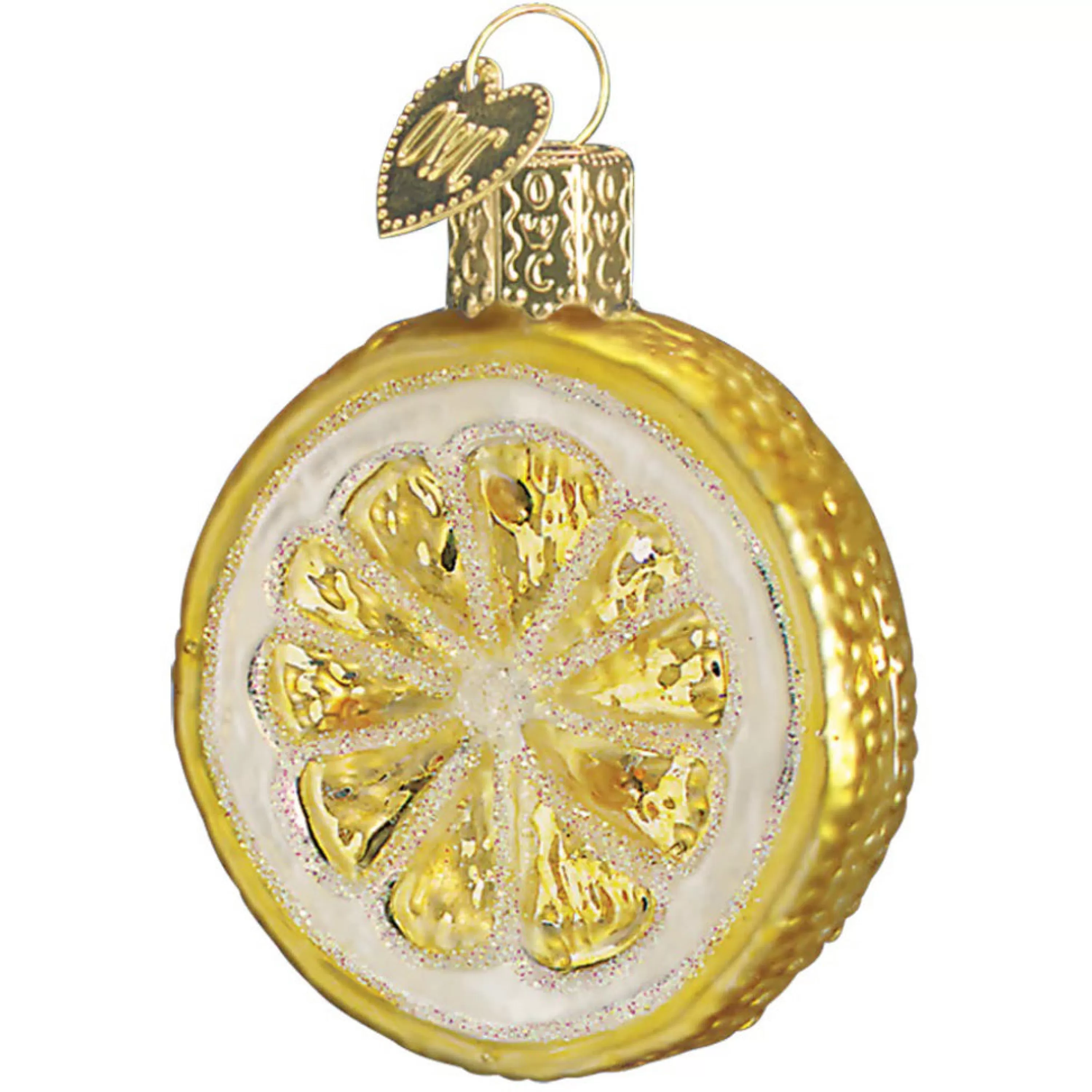 Old World Christmas Lemon Slice Ornament