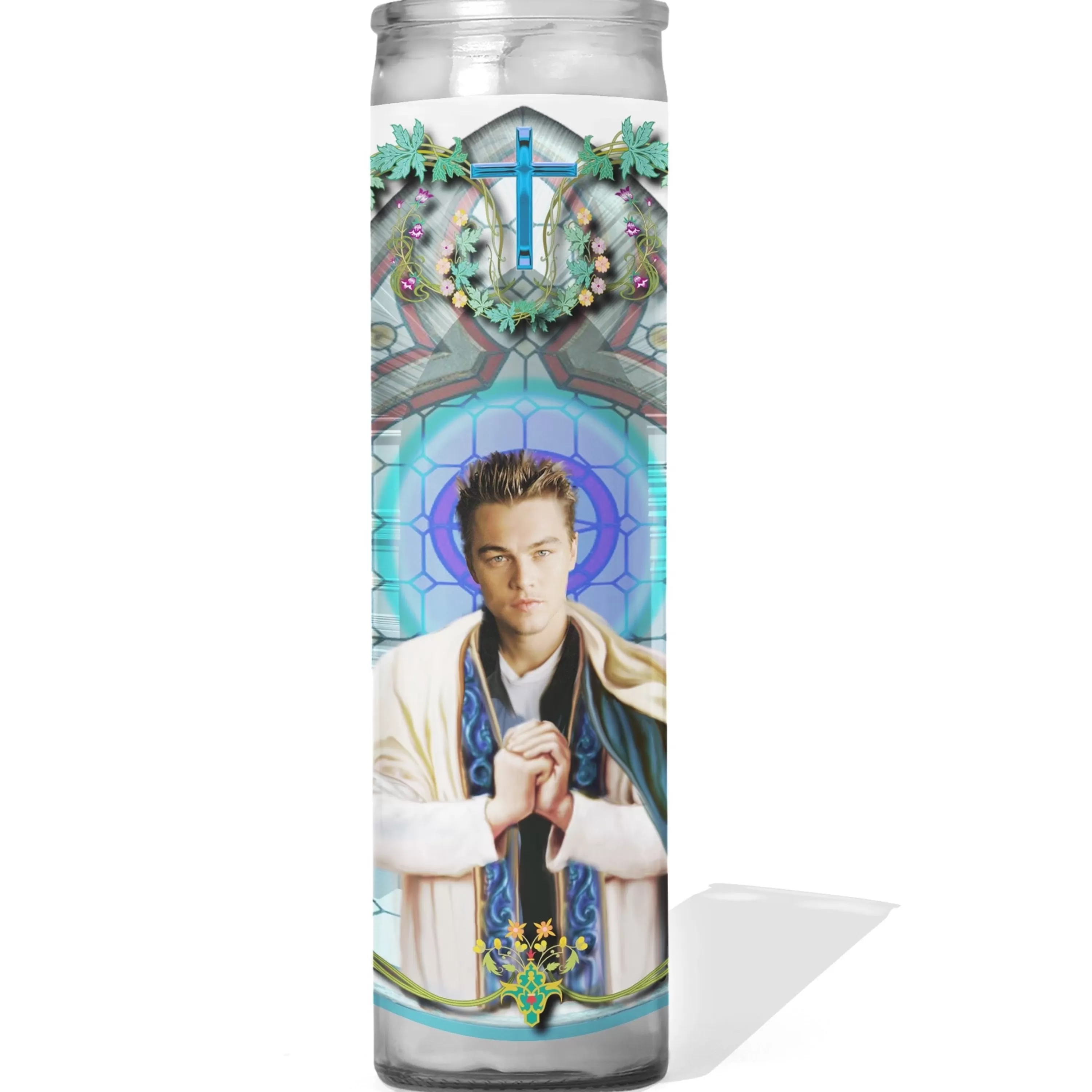 Shop Calm Down Caren Leonardo Dicaprio Celebrity Prayer Candle