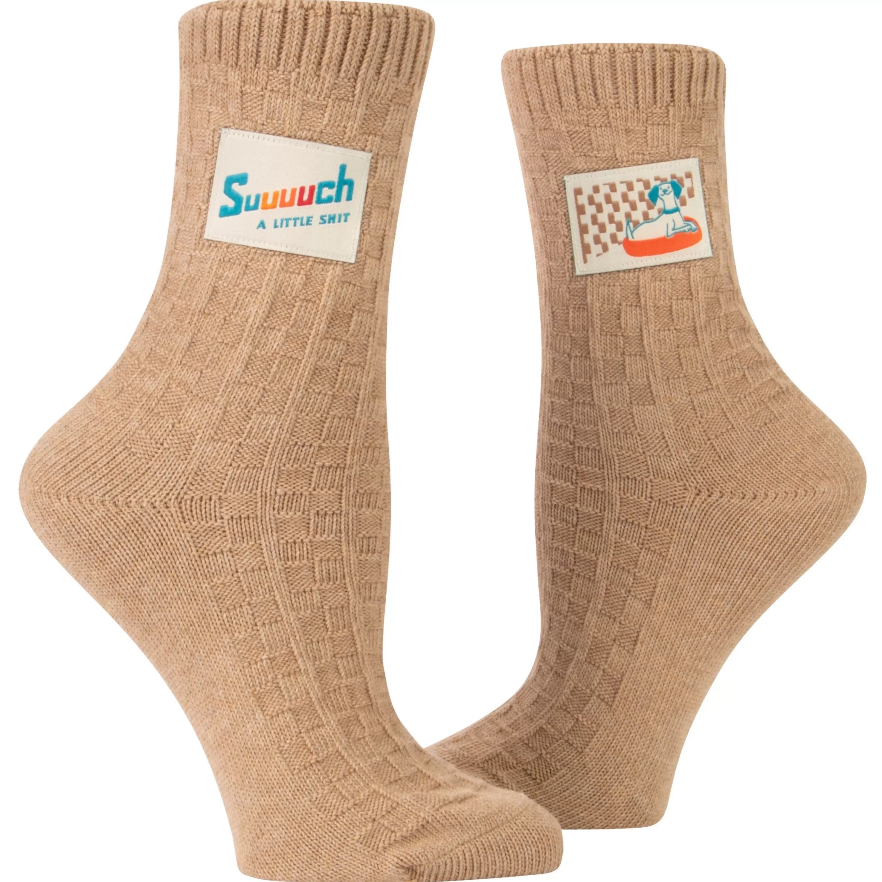 Shop Blue Q Little Shit Tag Socks