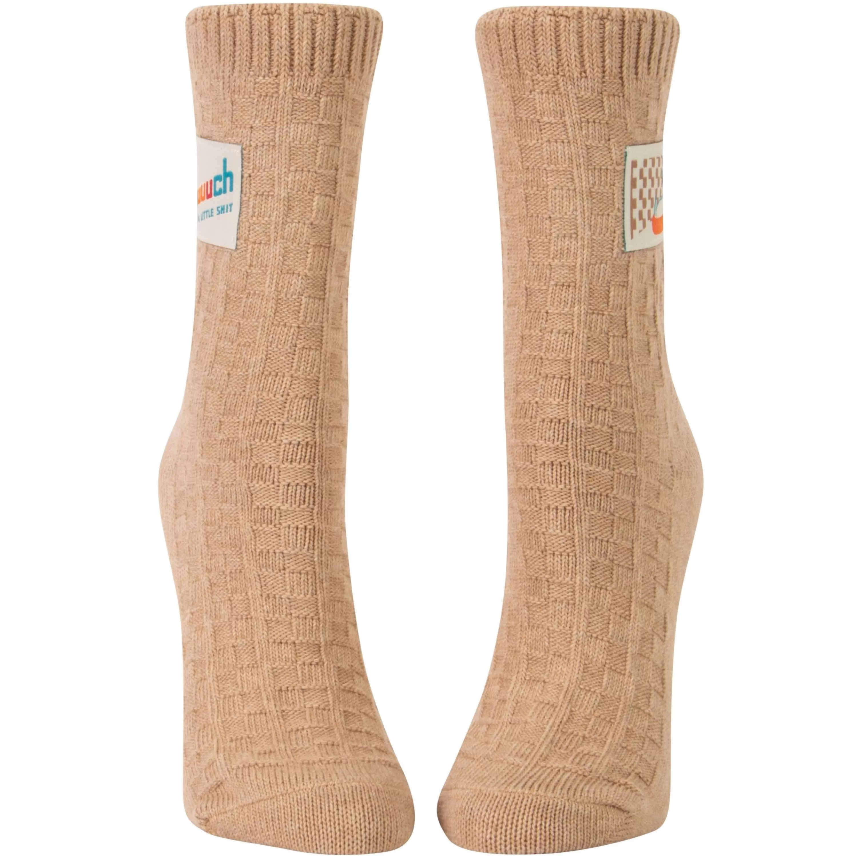 Shop Blue Q Little Shit Tag Socks