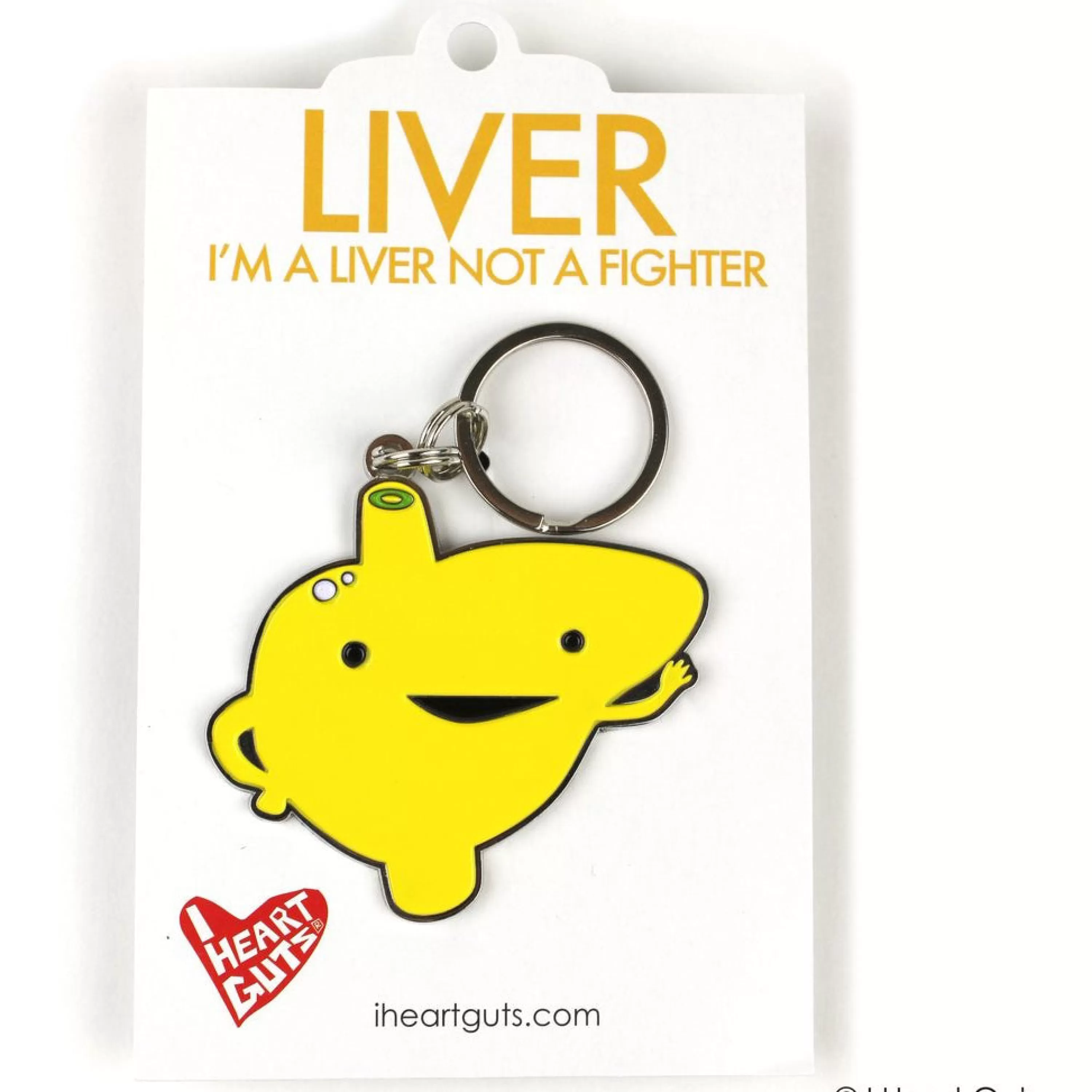 Cheap I Heart Guts Liver Key Chain