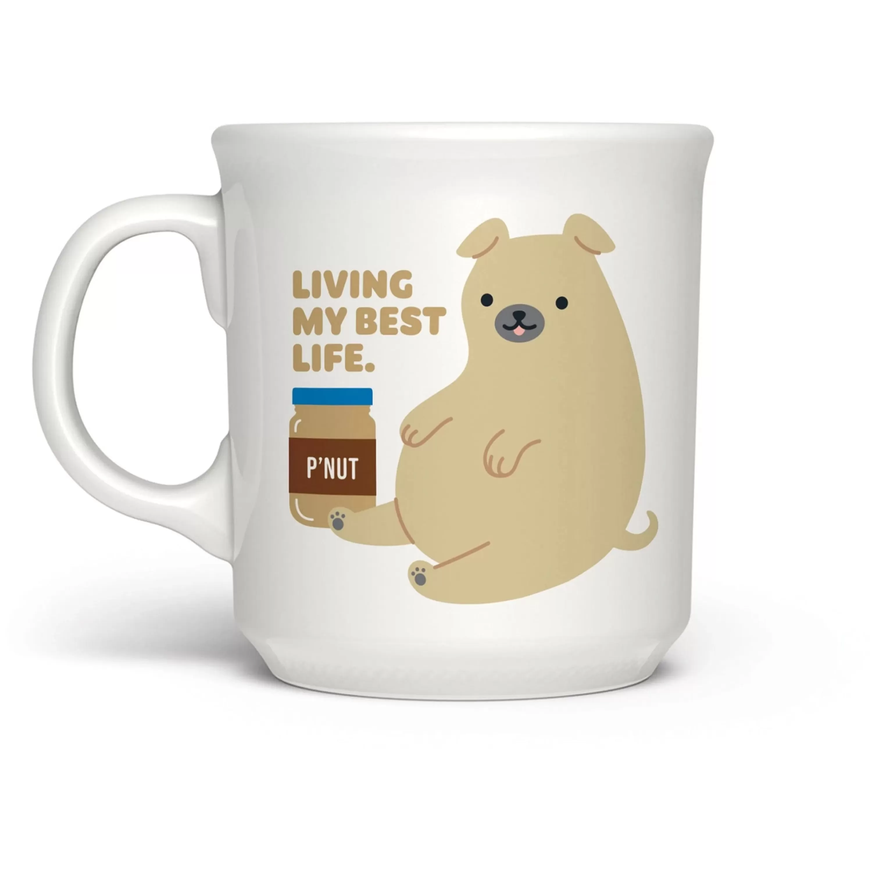 Discount Fred & Friends Living My Best Life Say Anything Mug