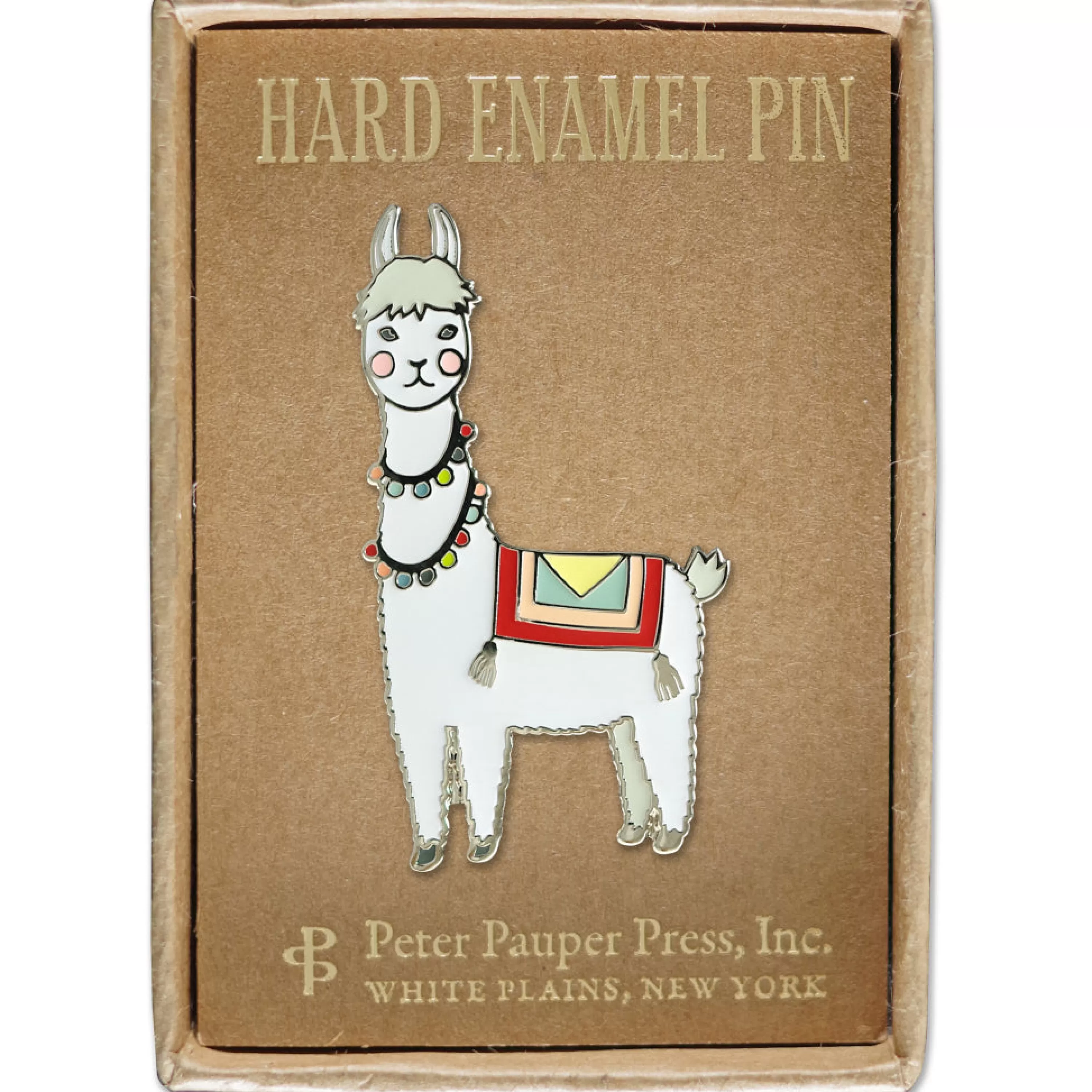 Clearance Peter Pauper Press Llama Enamel Pin