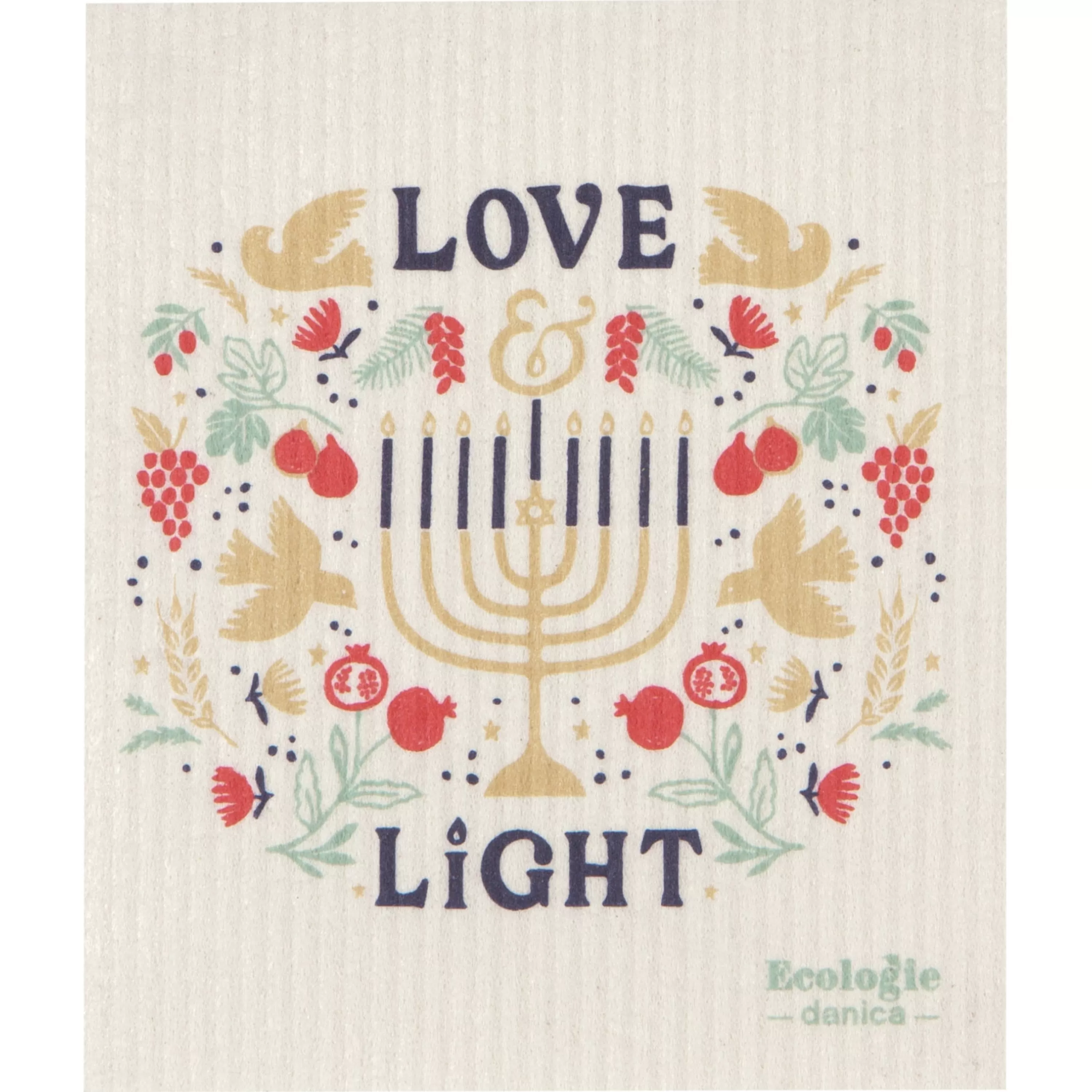 New Danica Love & Light Swedish Dishcloth