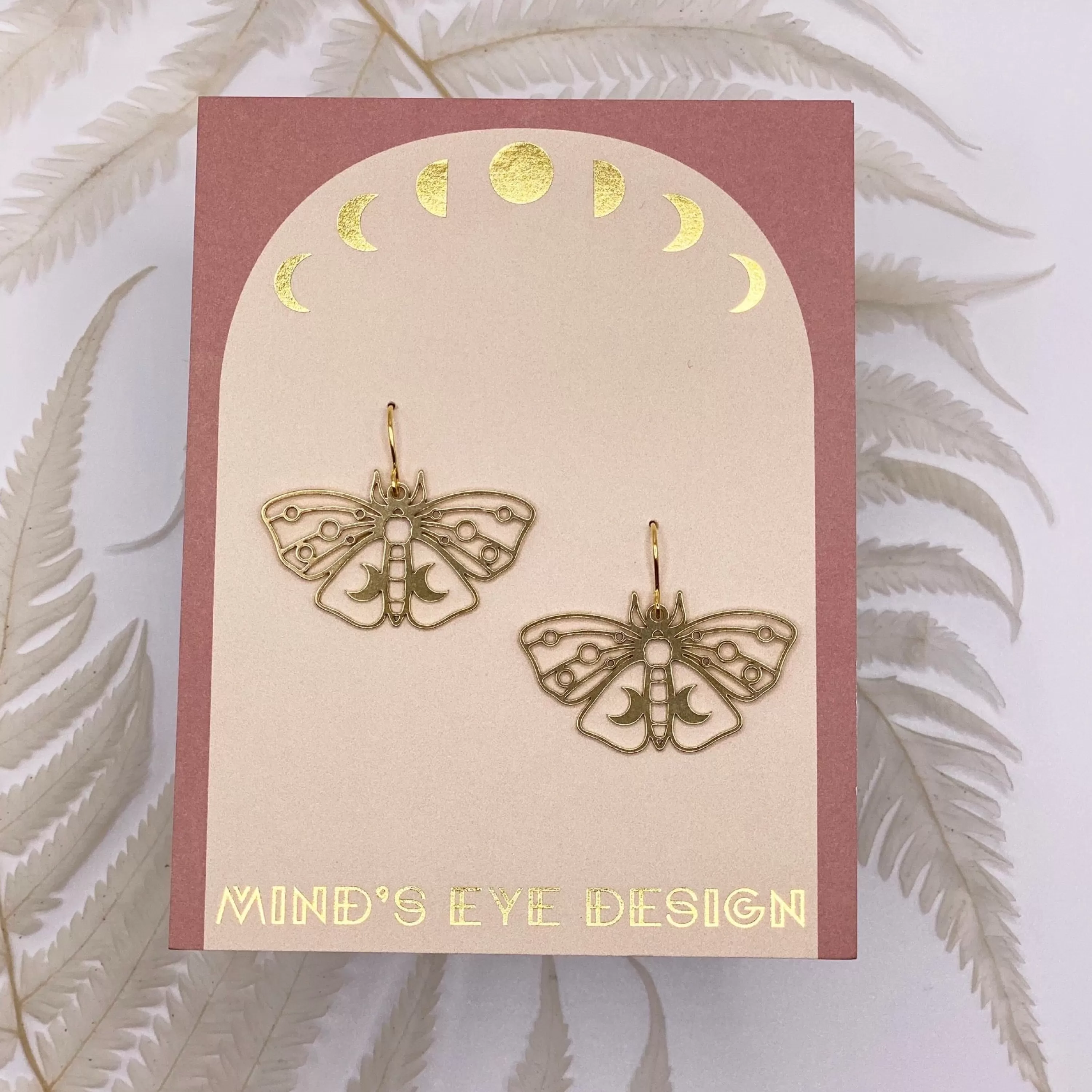 Best Mind's Eye Design Luna Moth Earrings