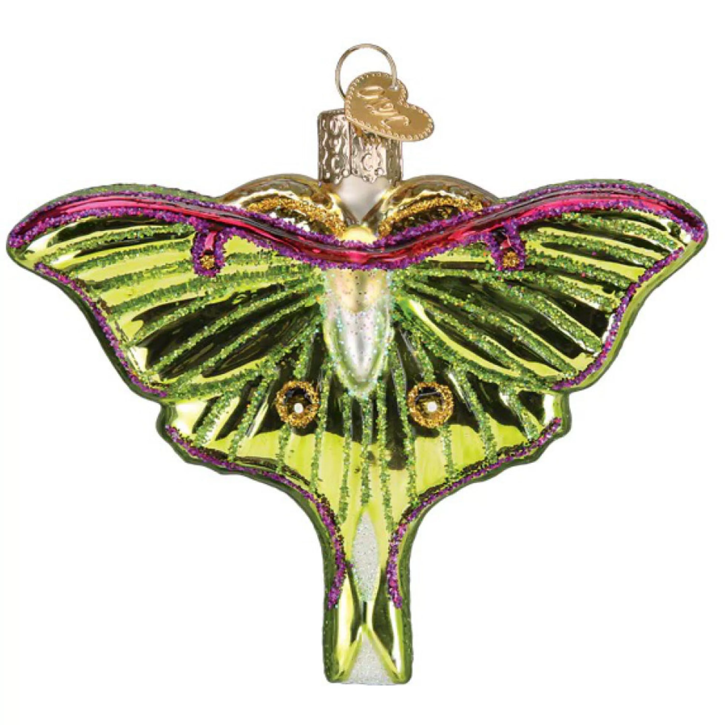 Old World Christmas Luna Moth Ornament