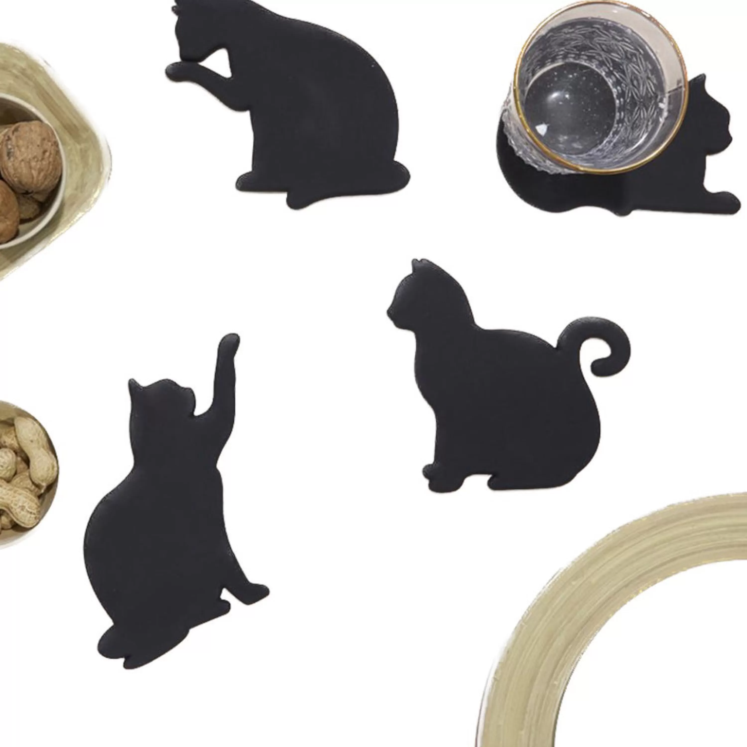 Sale Balvi Magnetic Cat Coasters