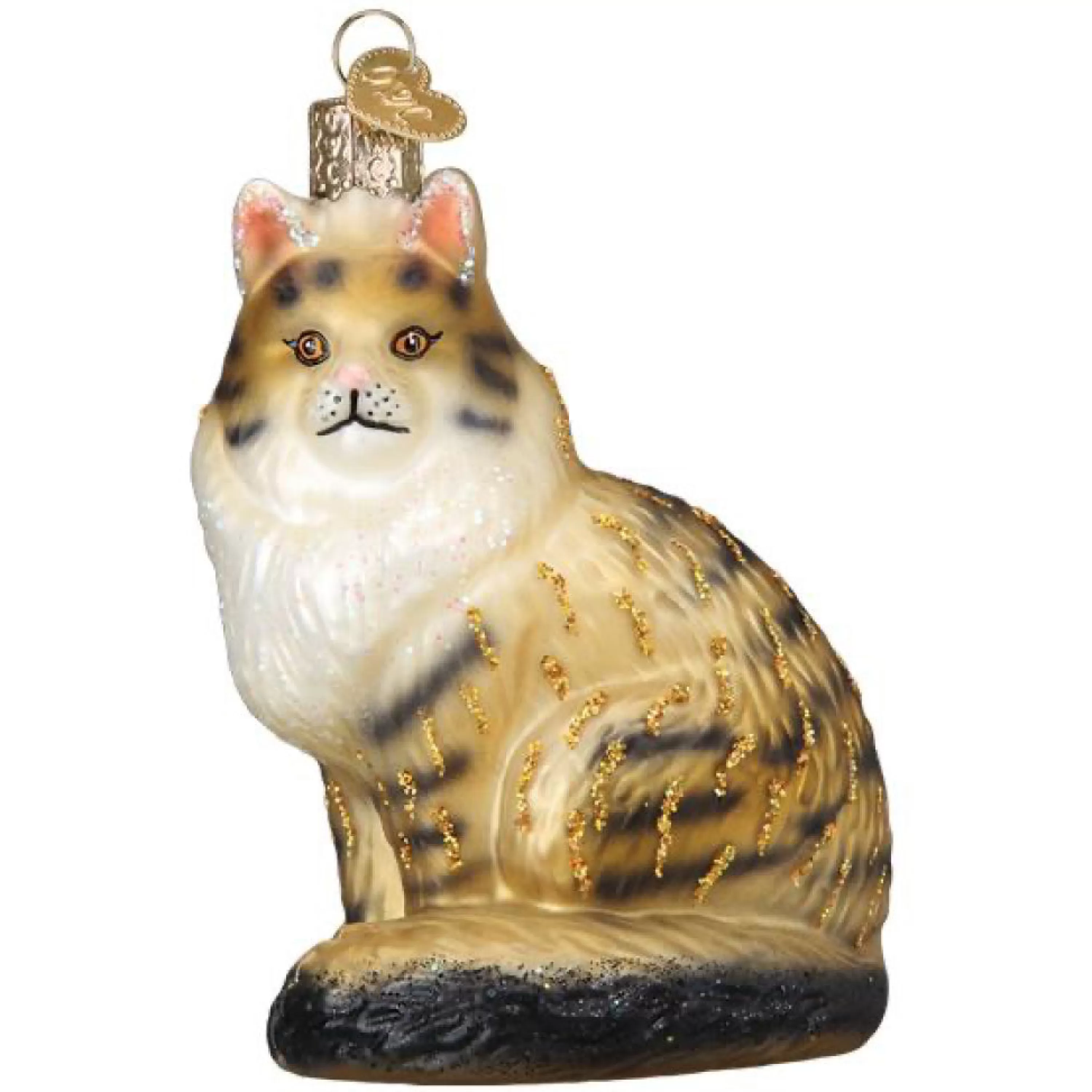 Old World Christmas Maine Coon Cat Ornament