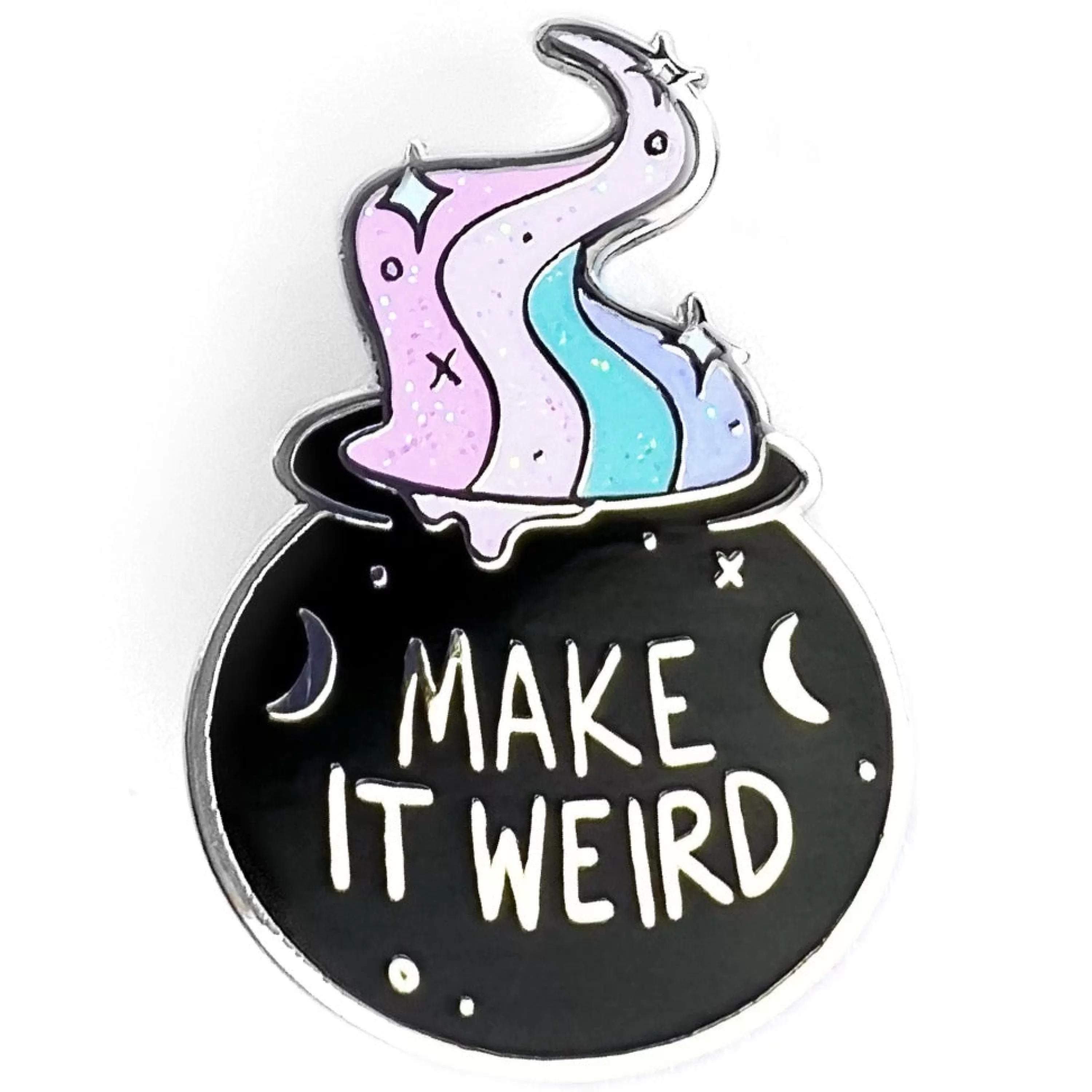 Sale Band of Weirdos Make It Weird Cauldron Enamel Pin