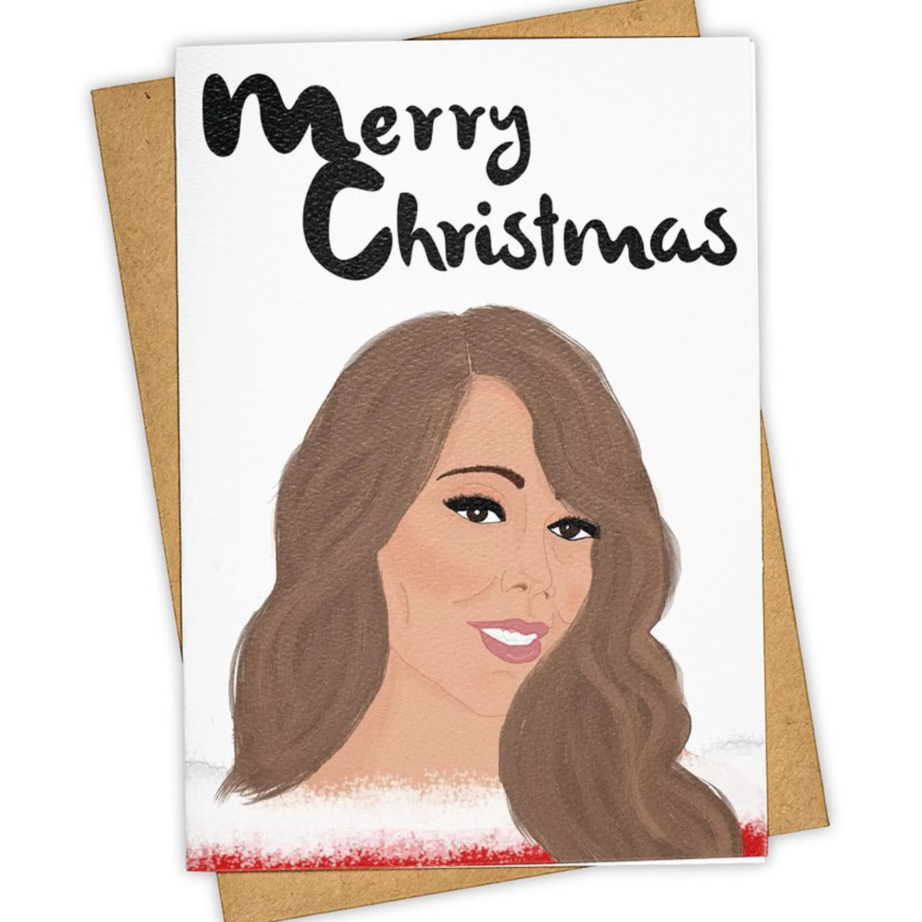 Tay Ham Mariah Carey Christmas Card