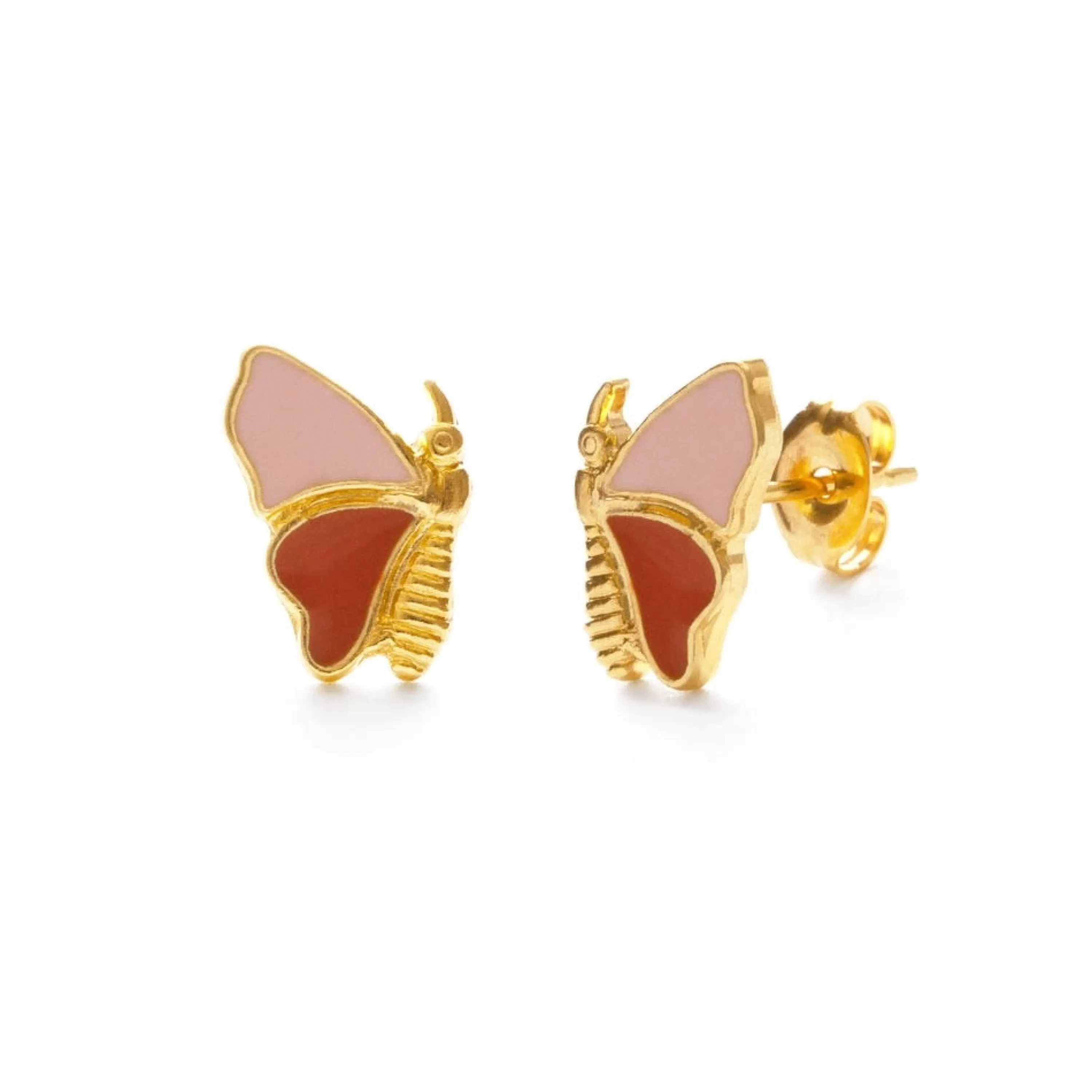 Cheap Amano Studio Mariposa Studs Pink & Orange