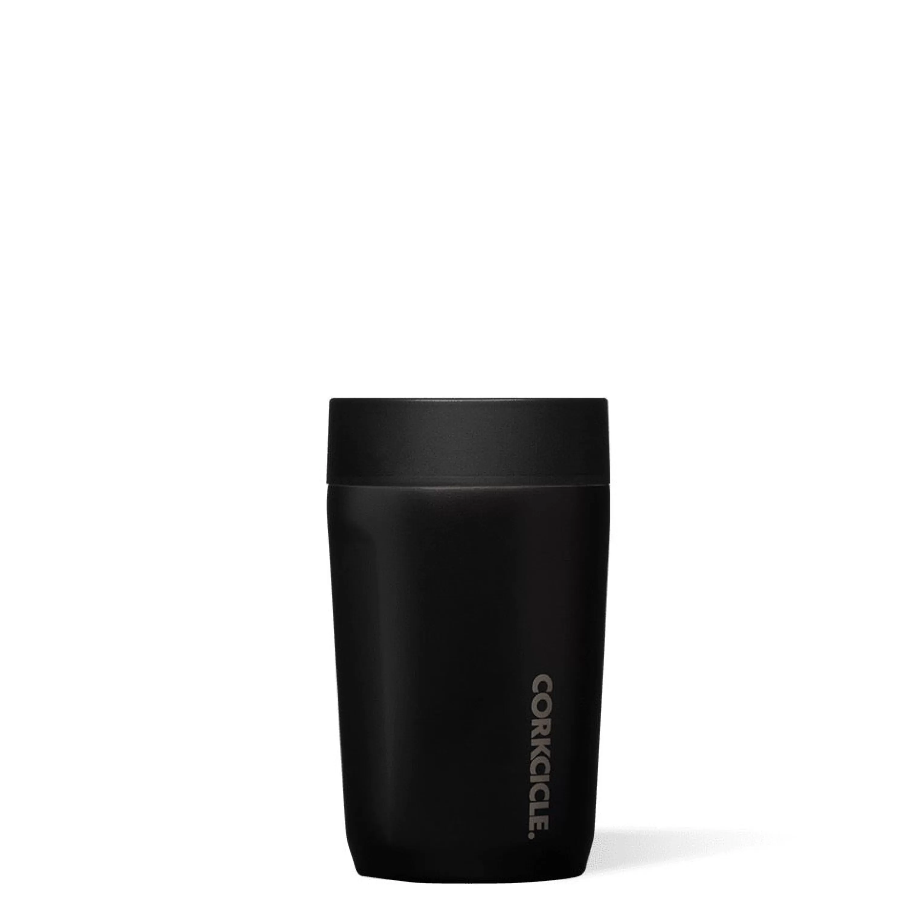 Hot Corkcicle Matte Black Commuter Cup 9Oz