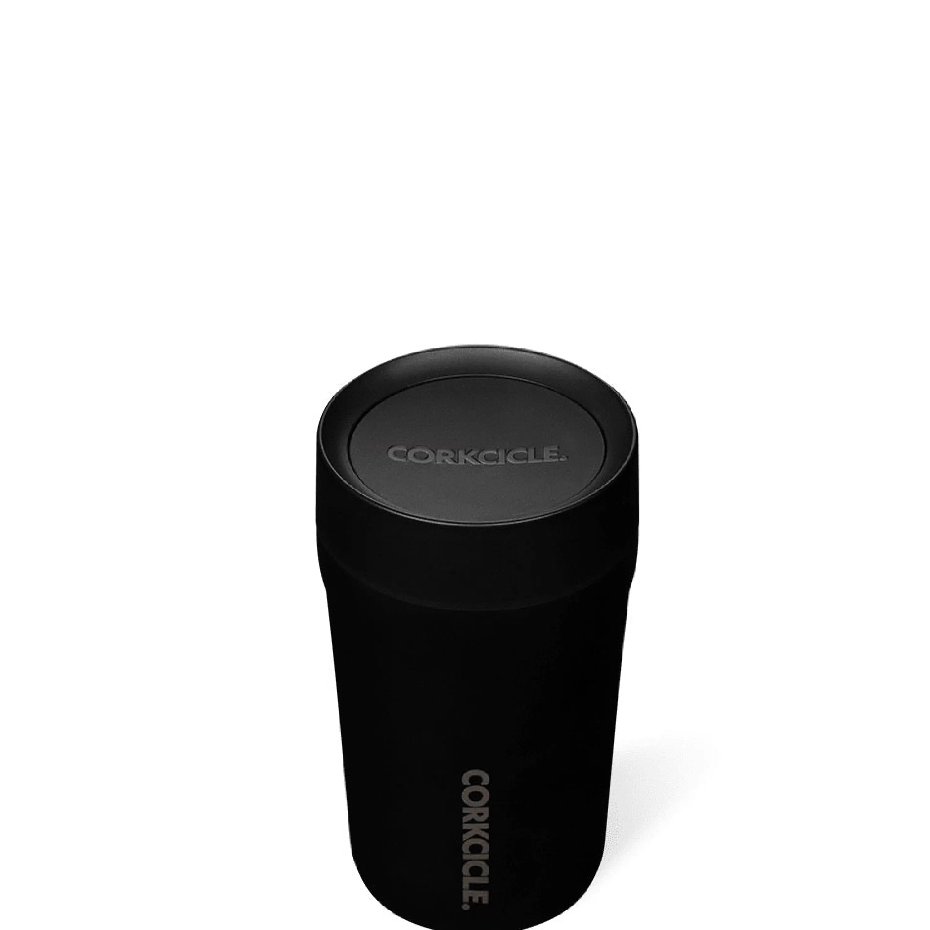 Hot Corkcicle Matte Black Commuter Cup 9Oz