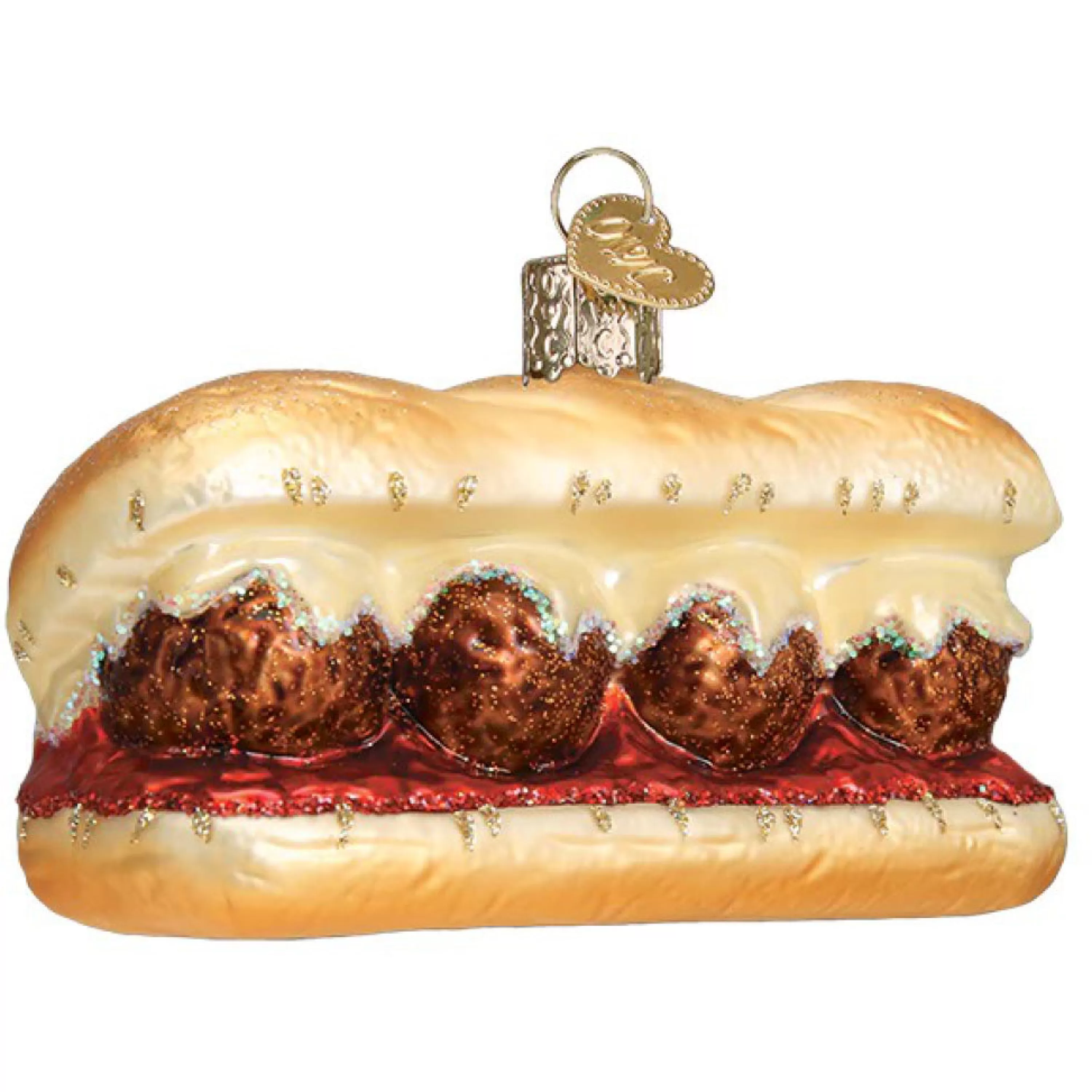 Old World Christmas Meatball Sandwich Ornament