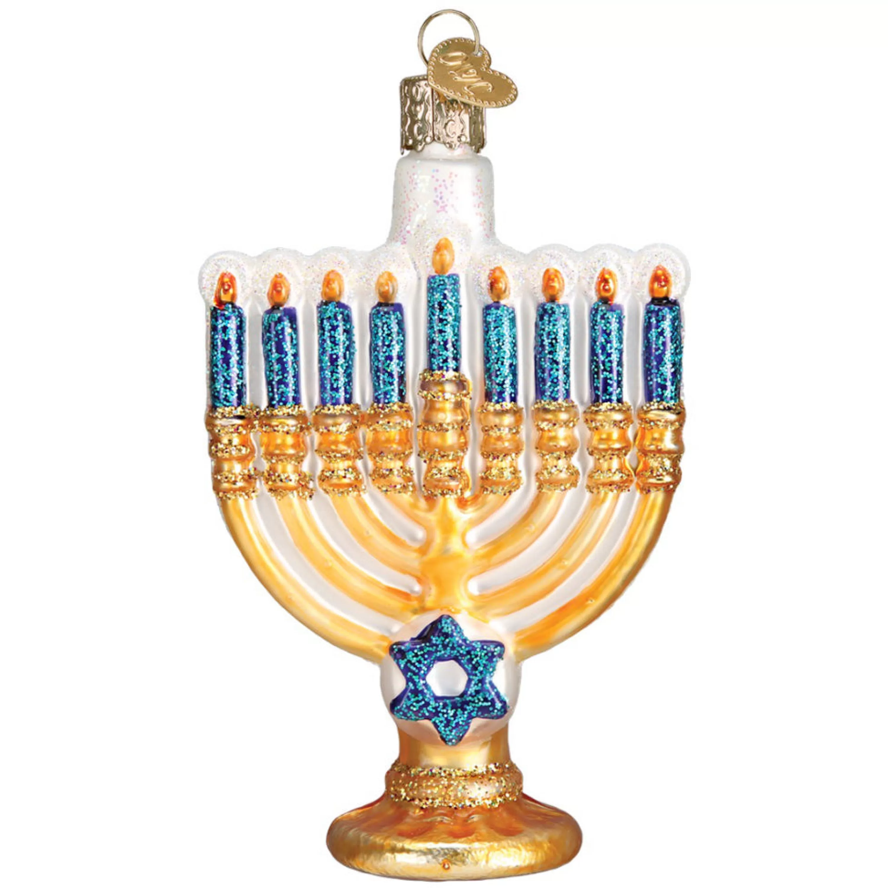 Old World Christmas Menorah Ornament