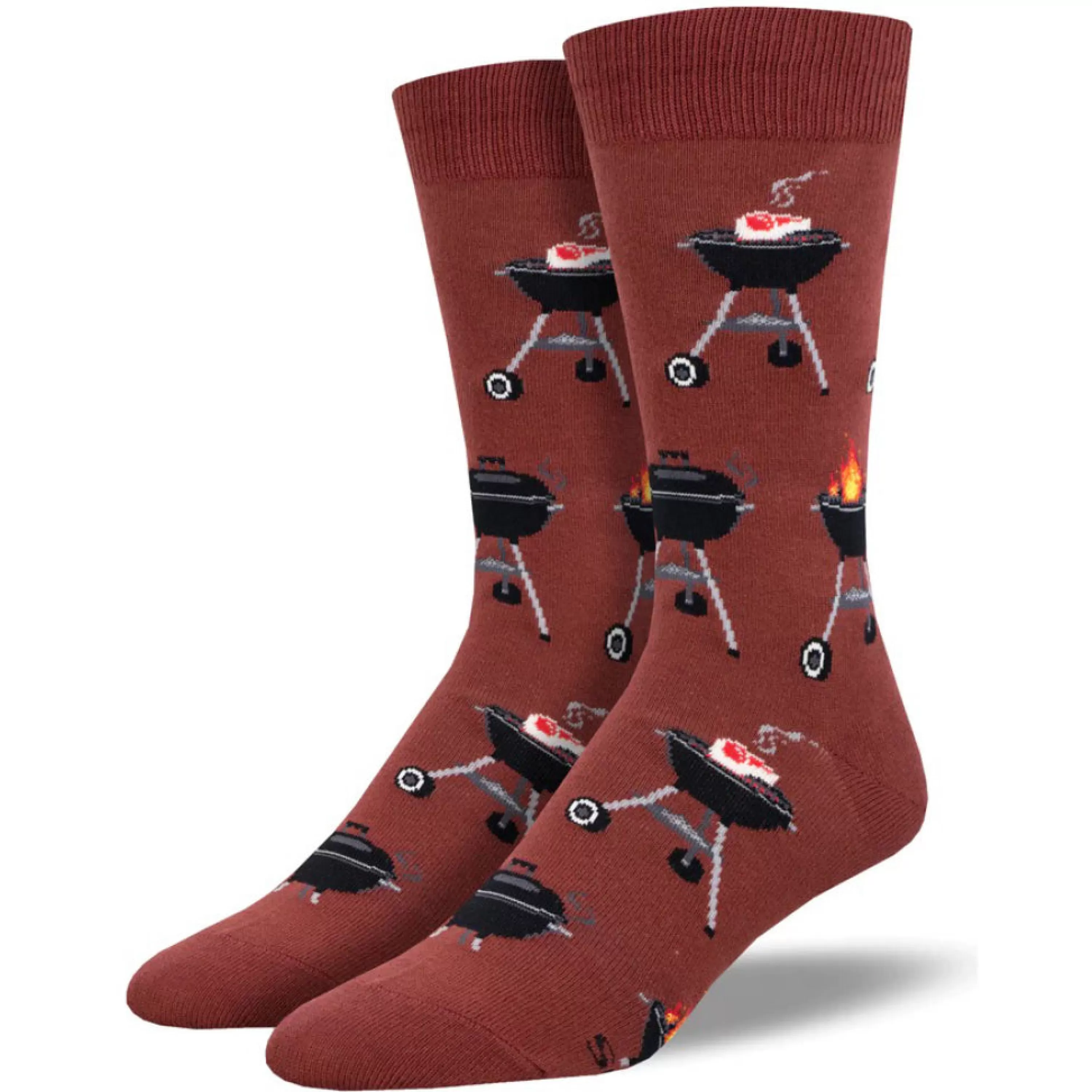 Clearance SockSmith Men's Fired Up Socks Red