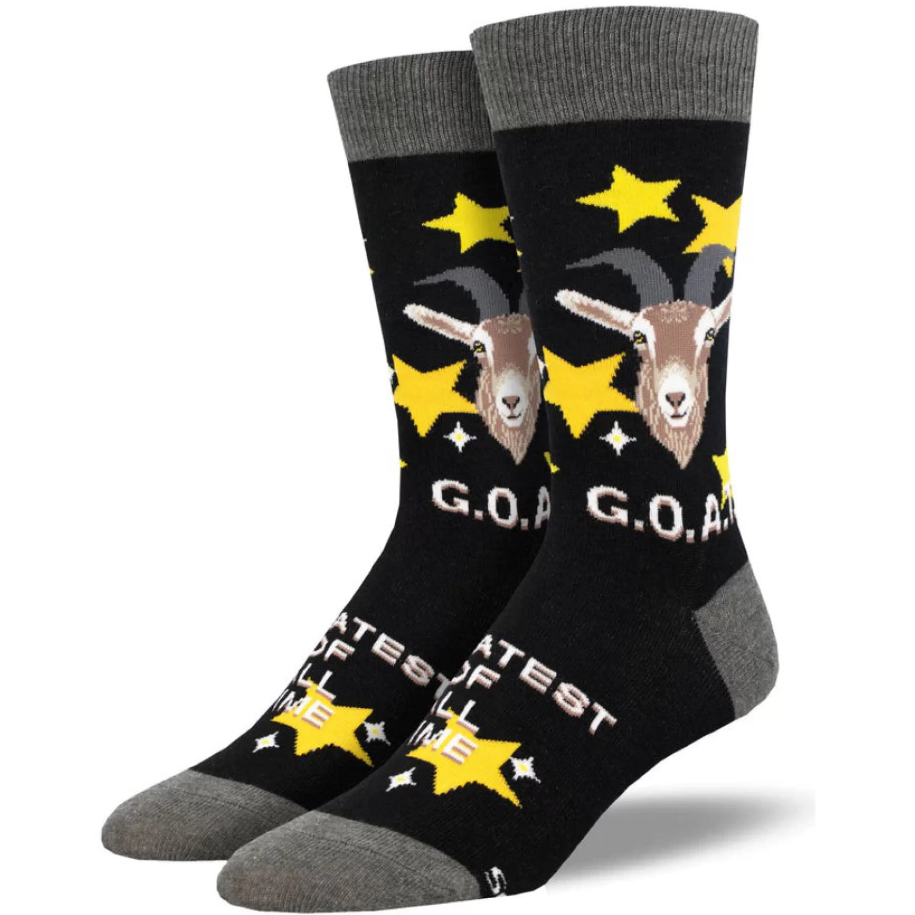 Store SockSmith Men's Goat Socks Black