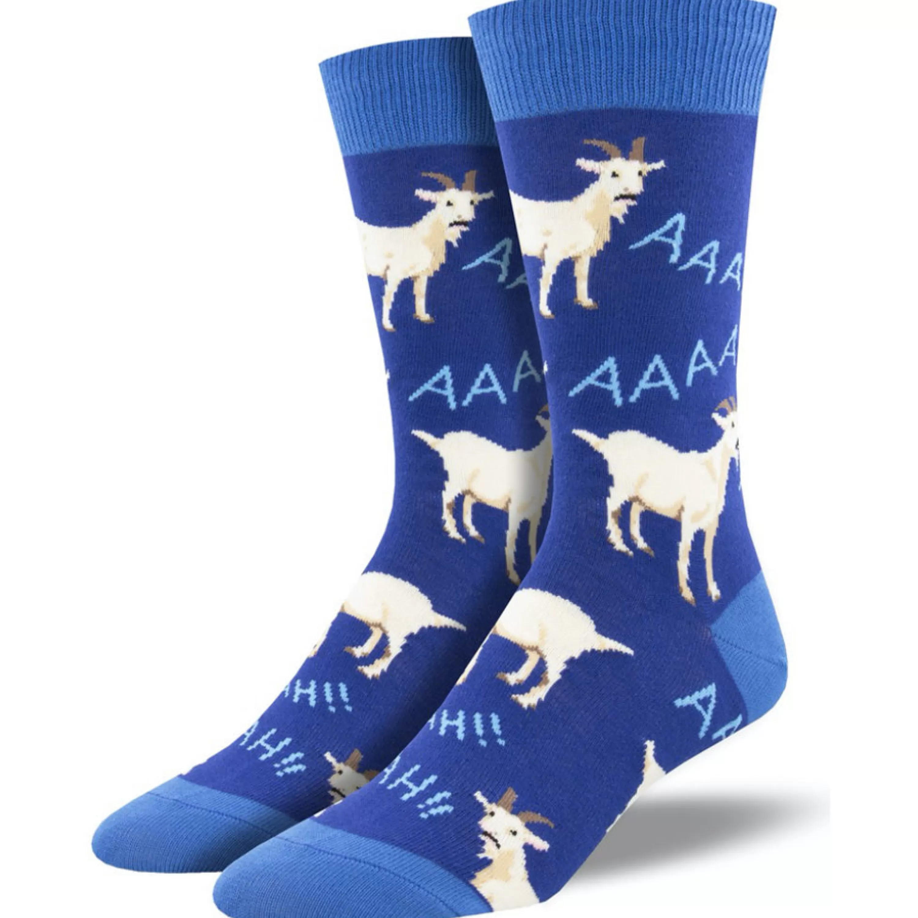 Flash Sale SockSmith Men's Screaming Goats Socks Blue