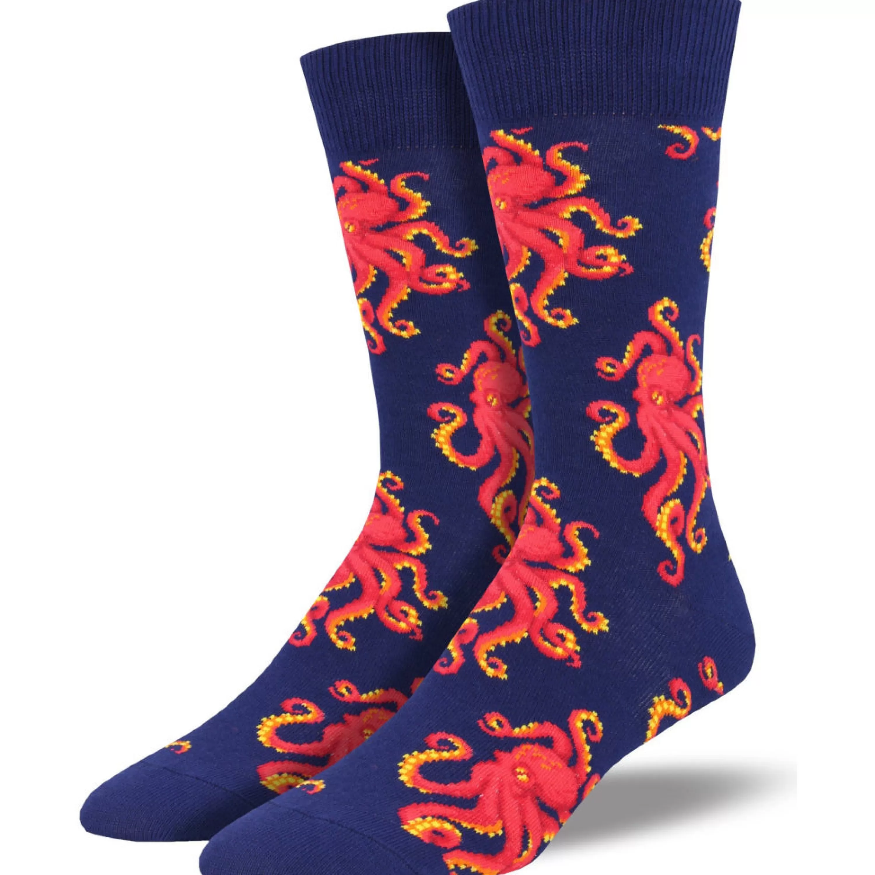 Cheap SockSmith Men's Socktopus Socks Navy Blue