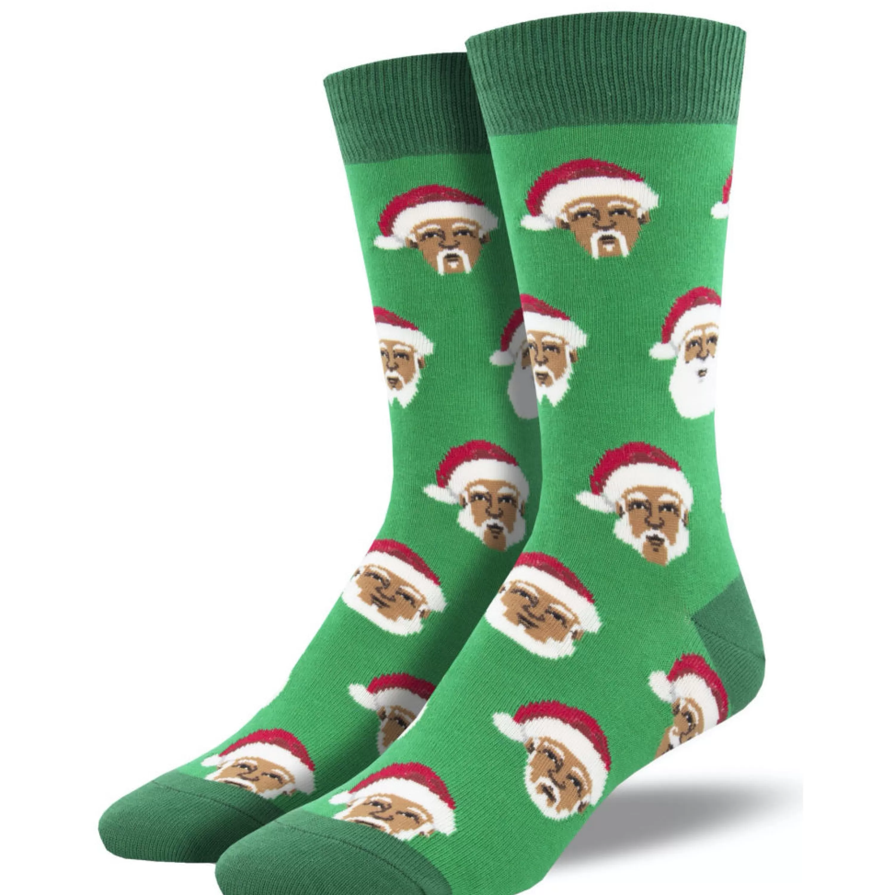 SockSmith Men's Styling Santa Socks Green