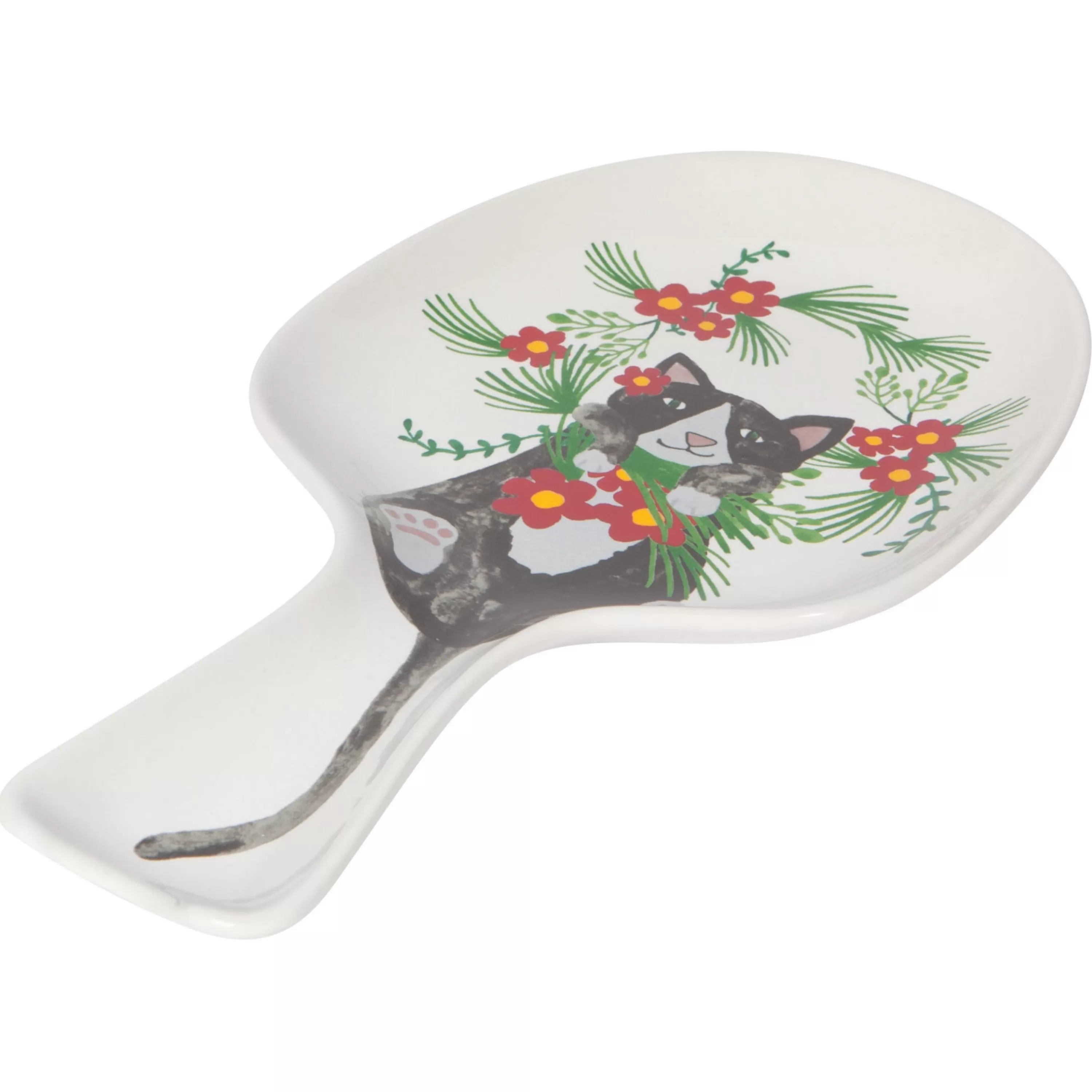 Danica Meowy Christmas Spoon Rest