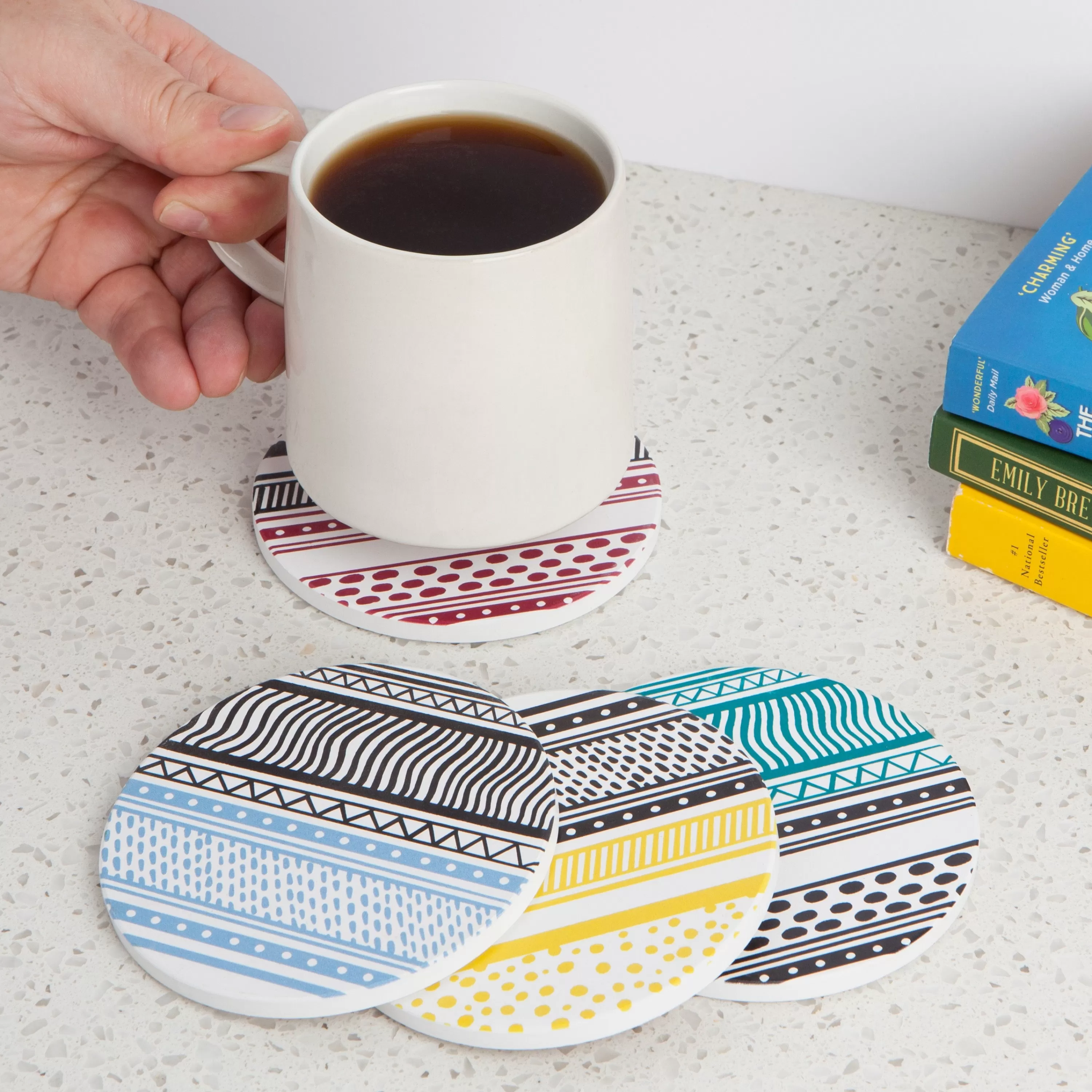 Flash Sale Danica Meridian Soak Up Coasters