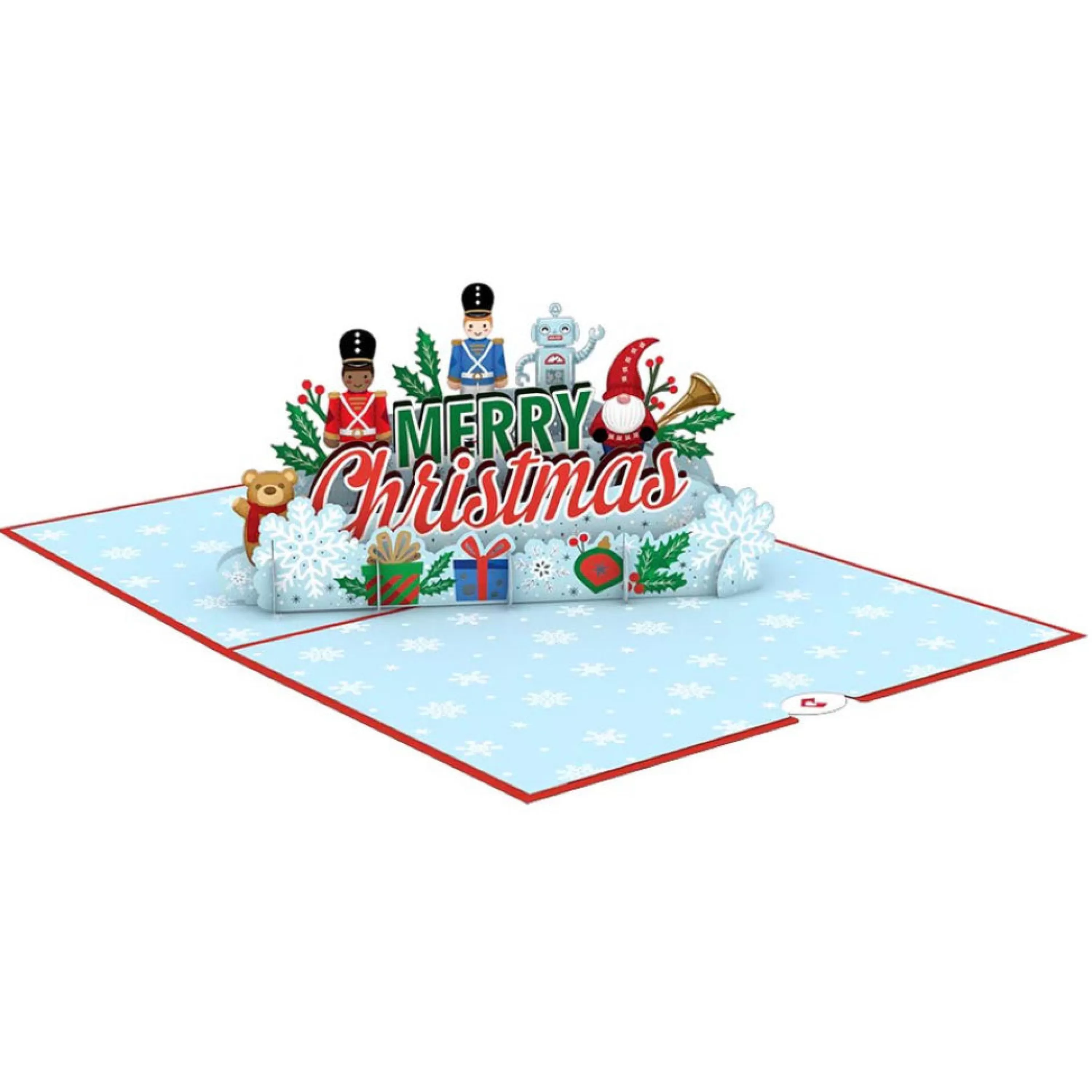 Lovepop Merry Christmas 3D Pop-Up Card