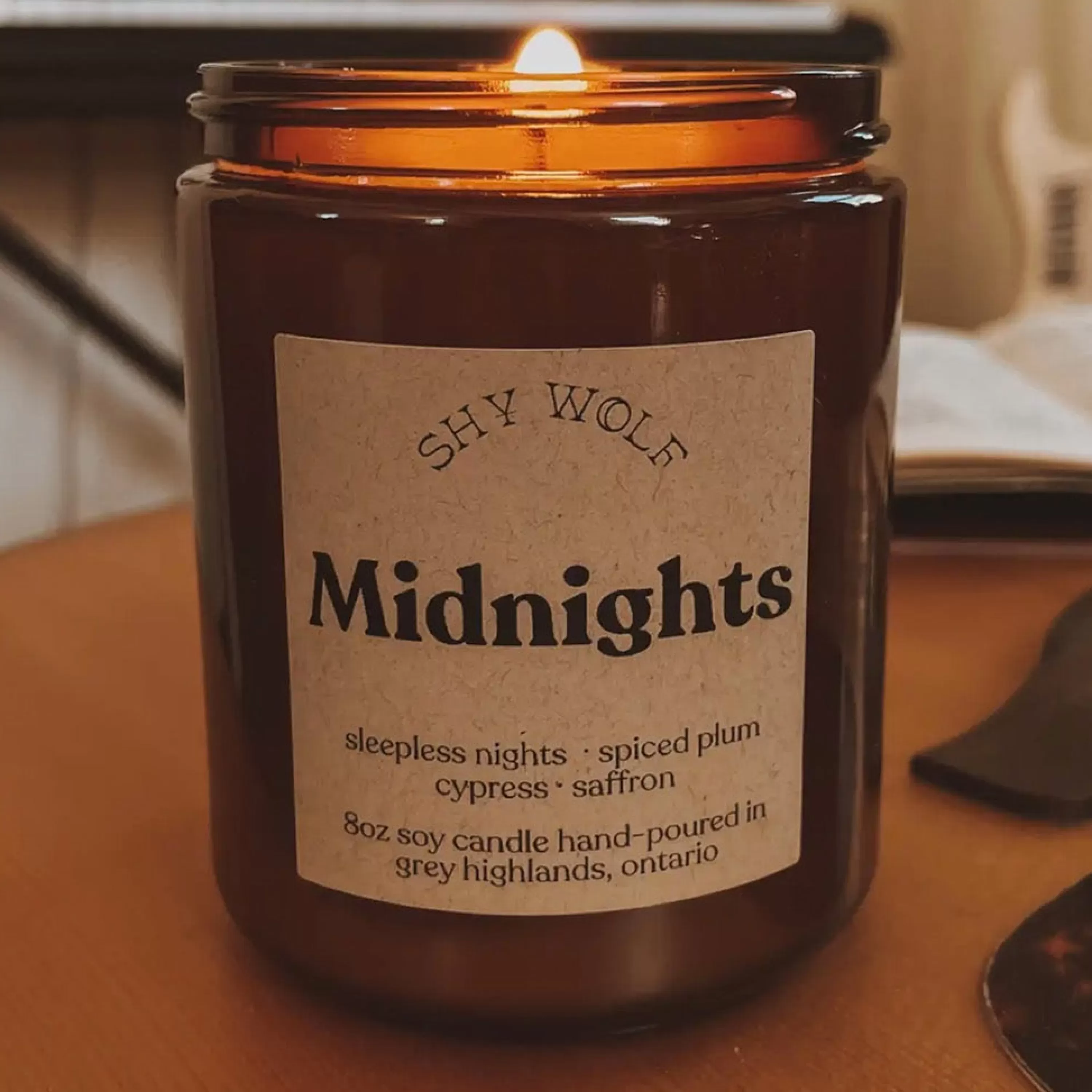 Shop Shy Wolf Candles Midnights Soy Wax Candle