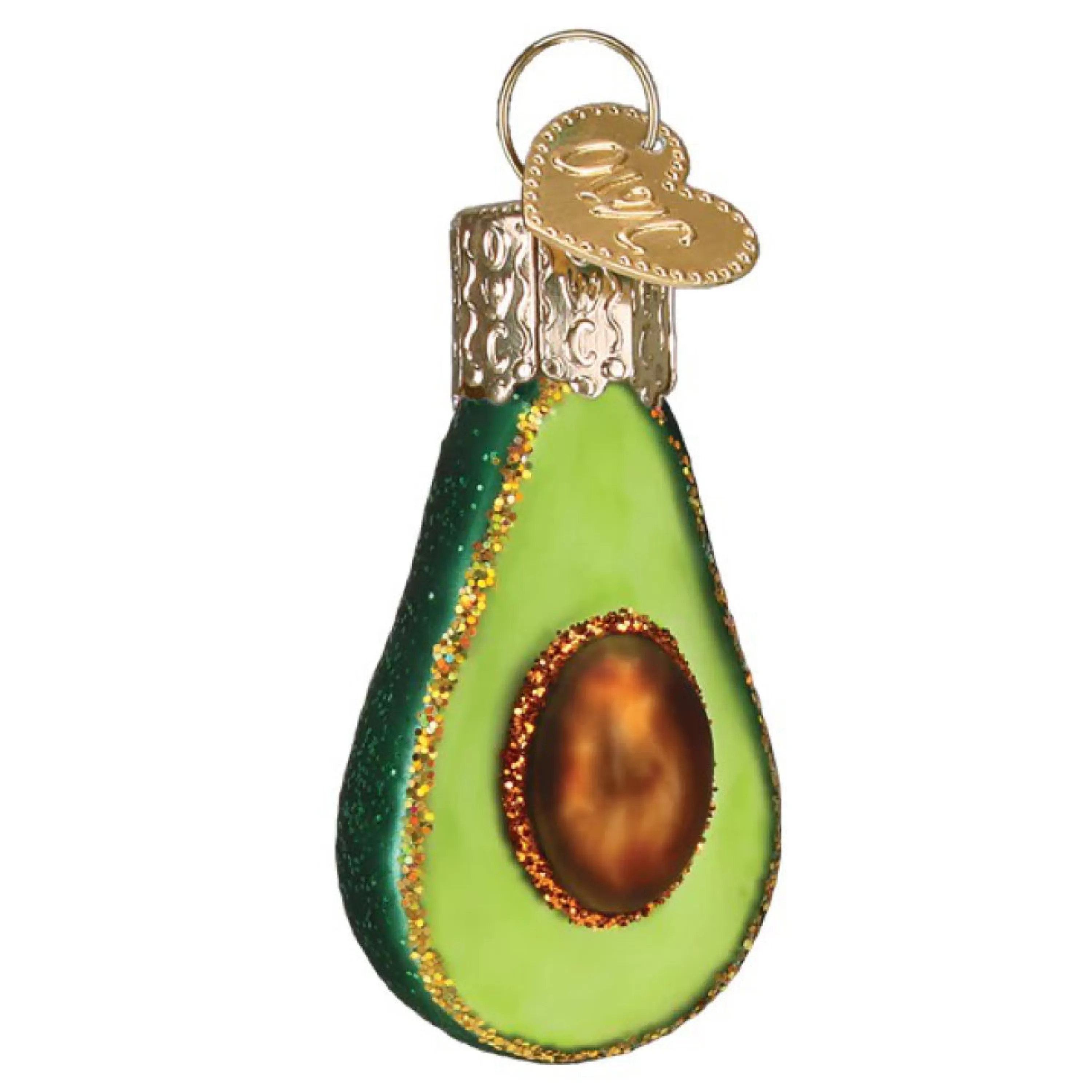 Old World Christmas Mini Avocado Ornament