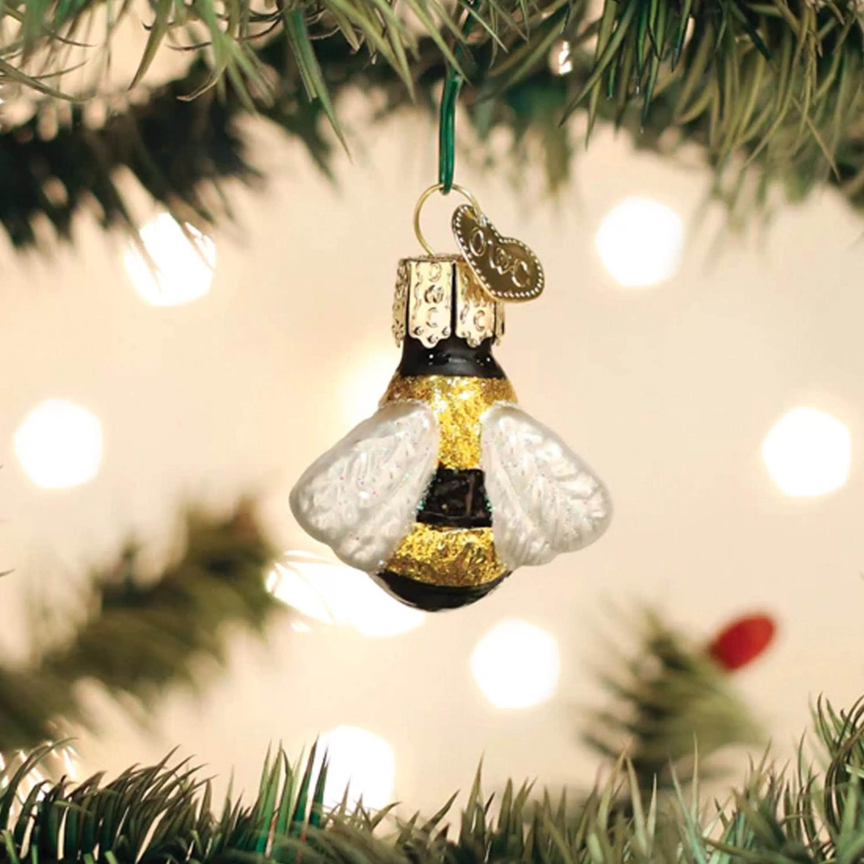 Old World Christmas Mini Honey Bee Ornament